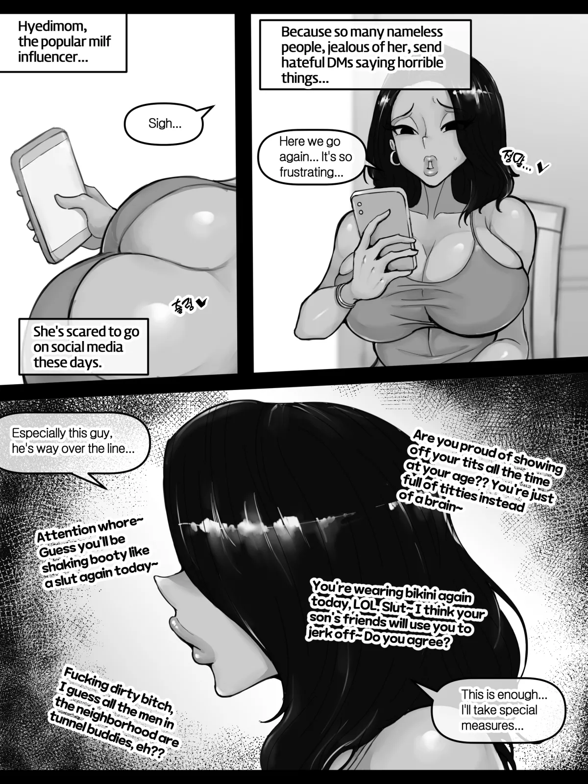 Influencer Hyedimom Shorts Compilations Chapter 1 - page 52