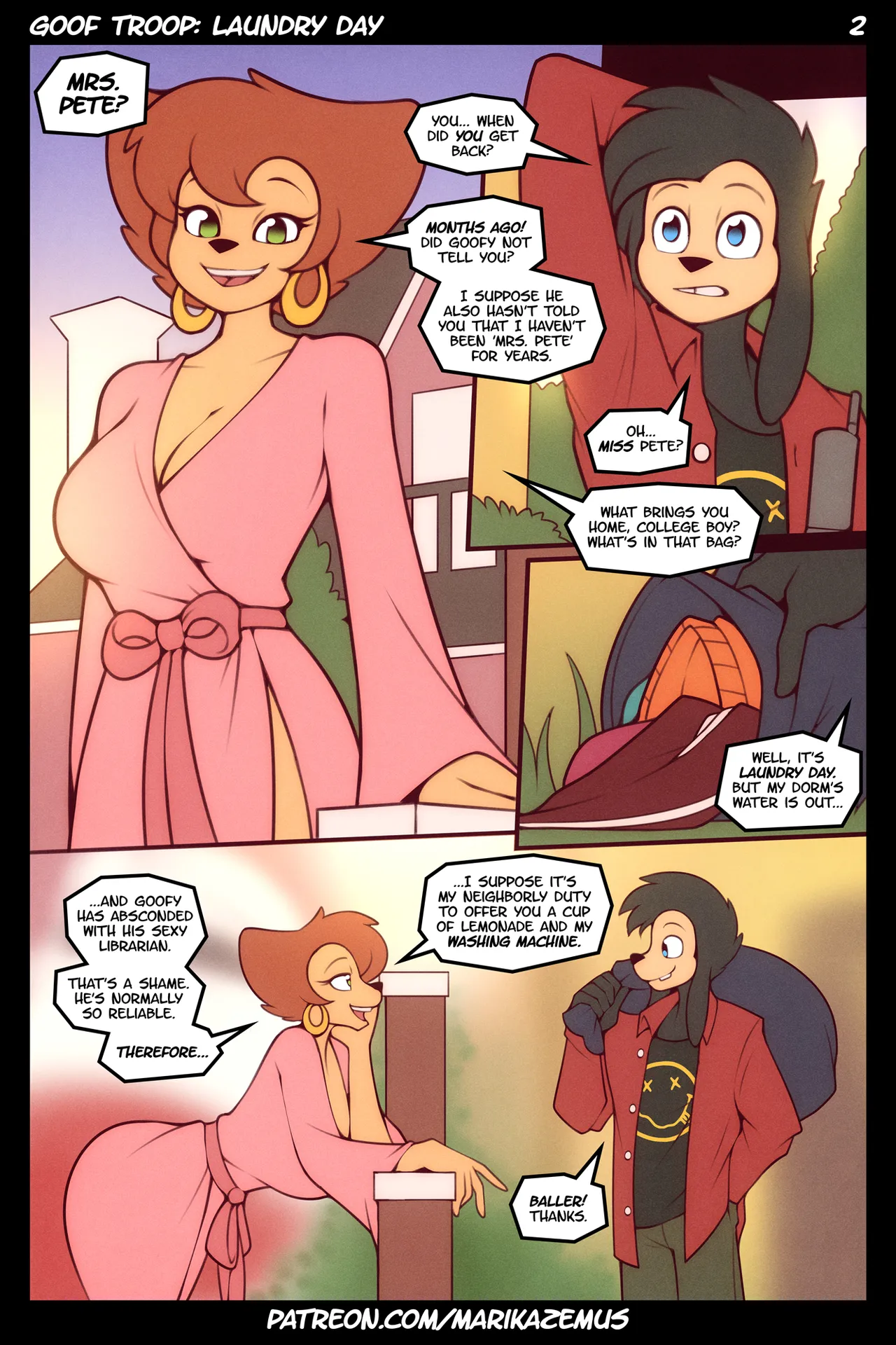 Goof Troop: Laundry Day Chapter 1 - page 3