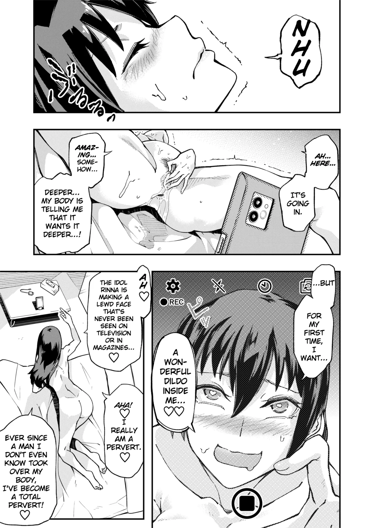 TS Possession High School Idol -A Virgin's First Orgasm Masturbation -Immersion- Chapter 1 - page 21