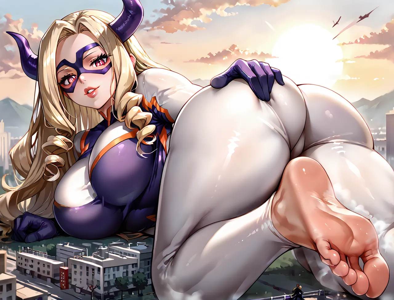 Mount Lady's giantess desire - GTSDimensionJumper Chapter 1 - page 107