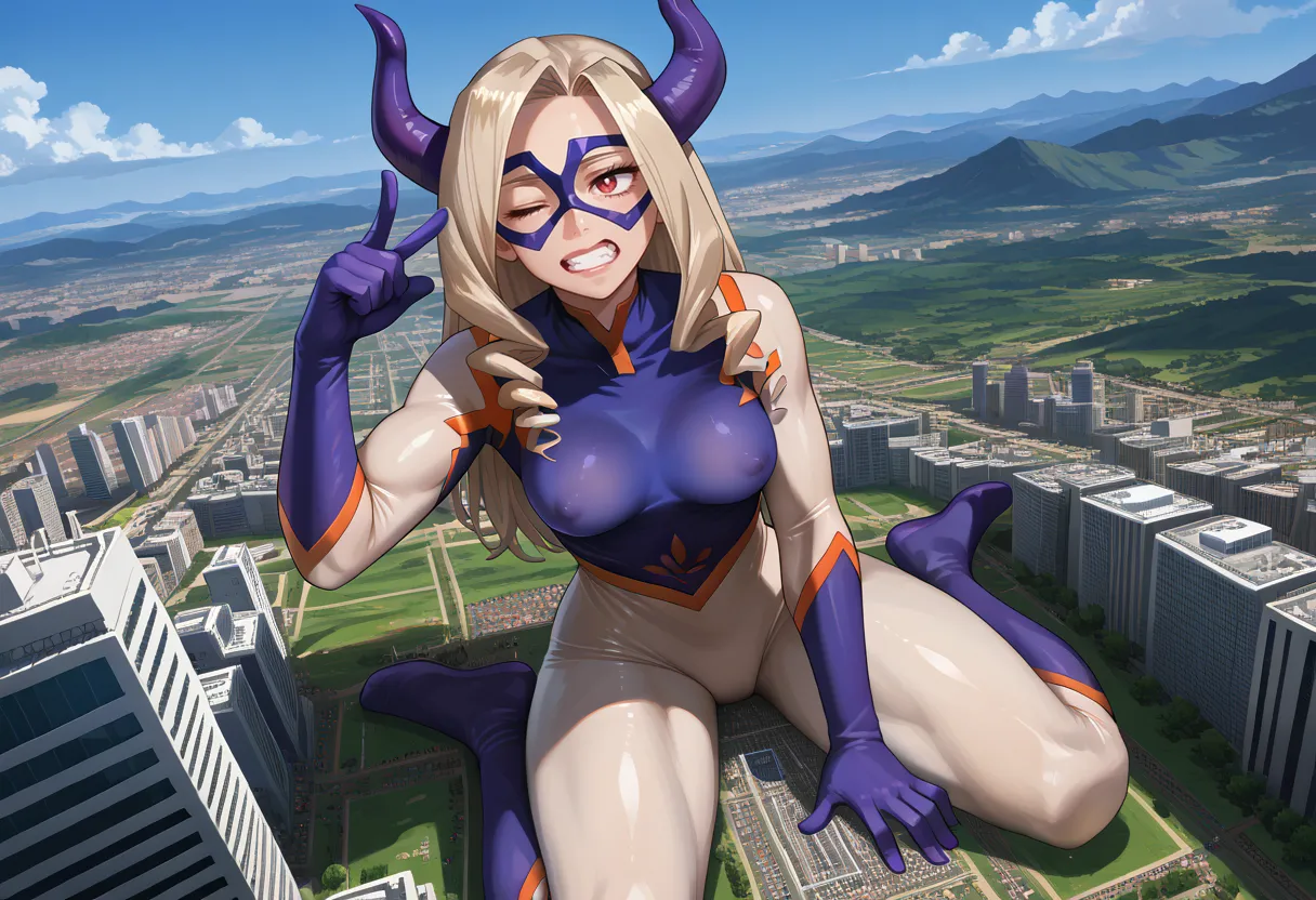 Mount Lady's giantess desire - GTSDimensionJumper Chapter 1 - page 145