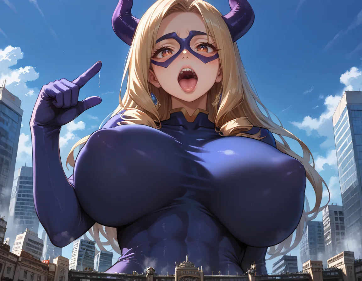 Mount Lady's giantess desire - GTSDimensionJumper Chapter 1 - page 69