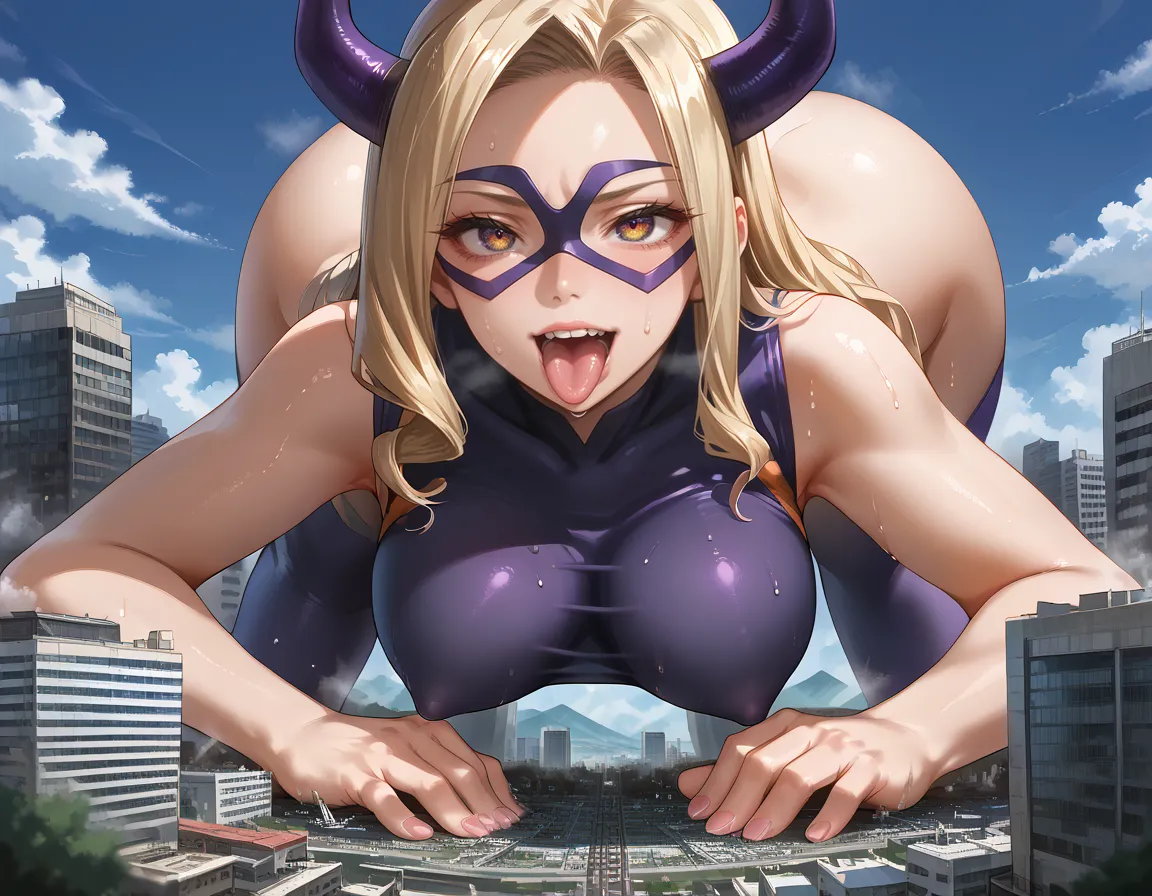 Mount Lady's giantess desire - GTSDimensionJumper Chapter 1 - page 86