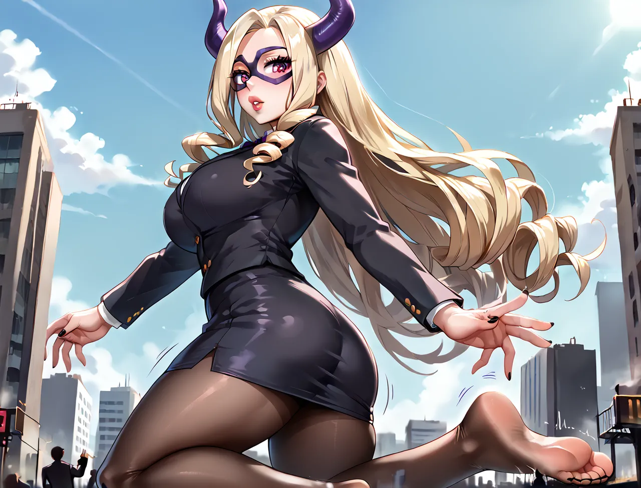 Mount Lady's giantess desire - GTSDimensionJumper Chapter 1 - page 98