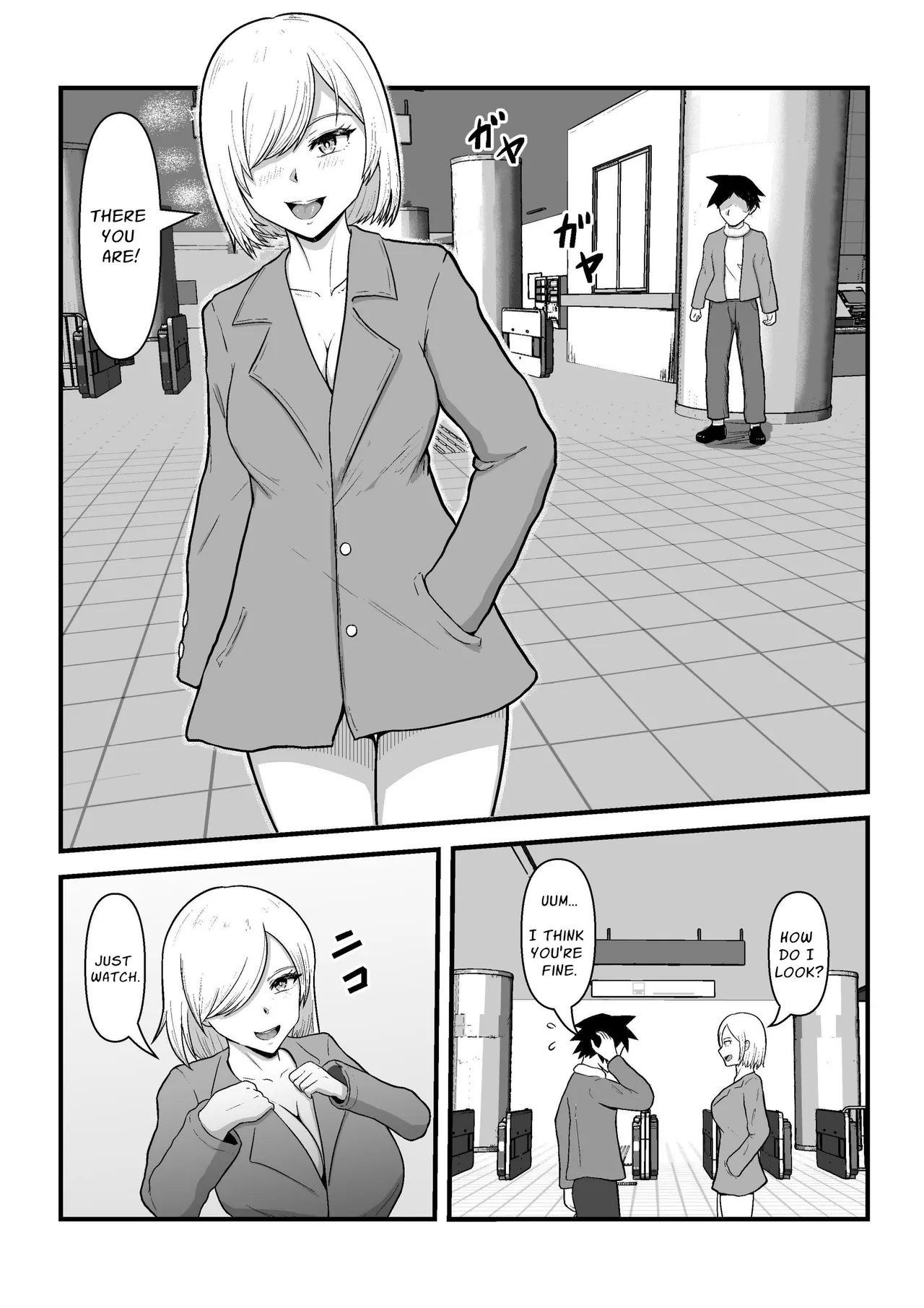 Tonari no Gyaru ga Boku no Chinpo Izonshou ni Natta Chapter 1 - page 12