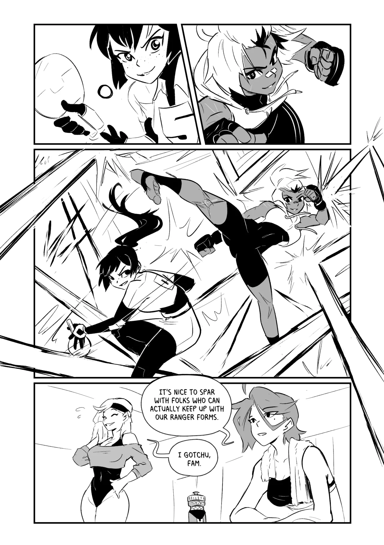 Rumble vs Ranger Chapter 1 - page 64