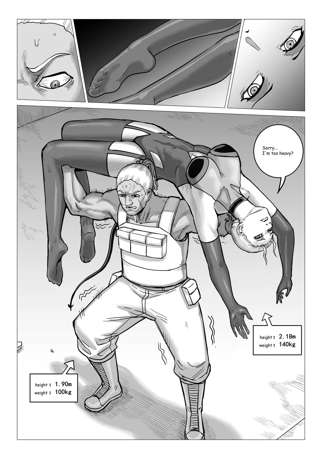 Ongoing Super-Powered Femdom Comic Chapter 1 - page 115