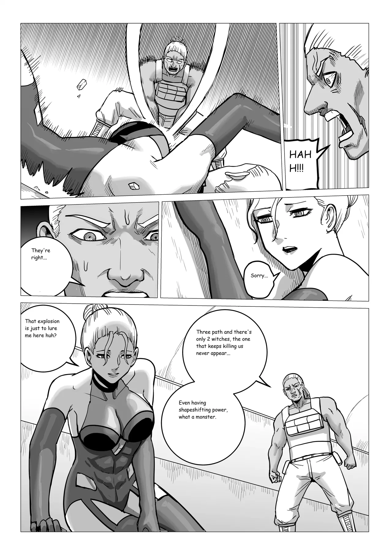 Ongoing Super-Powered Femdom Comic Chapter 1 - page 116