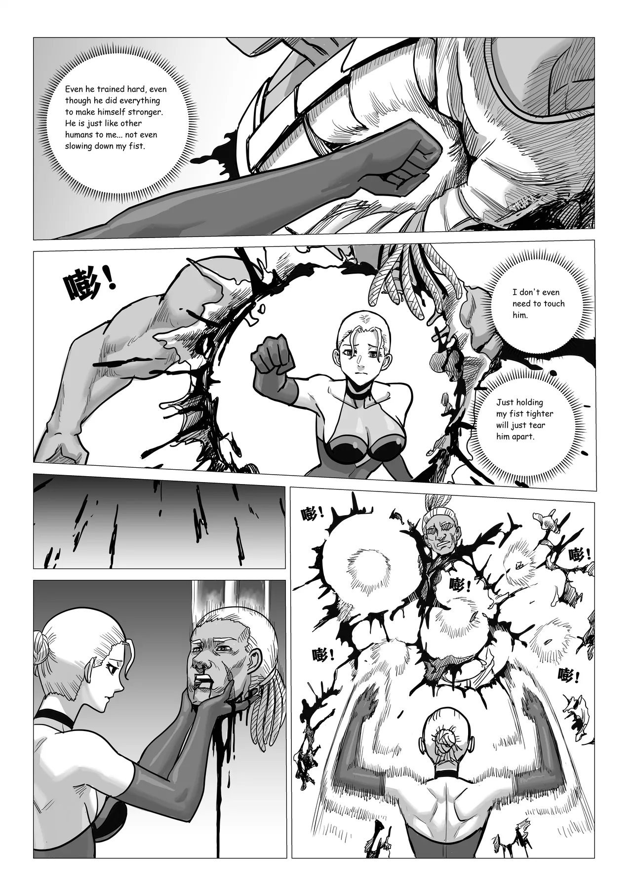 Ongoing Super-Powered Femdom Comic Chapter 1 - page 122