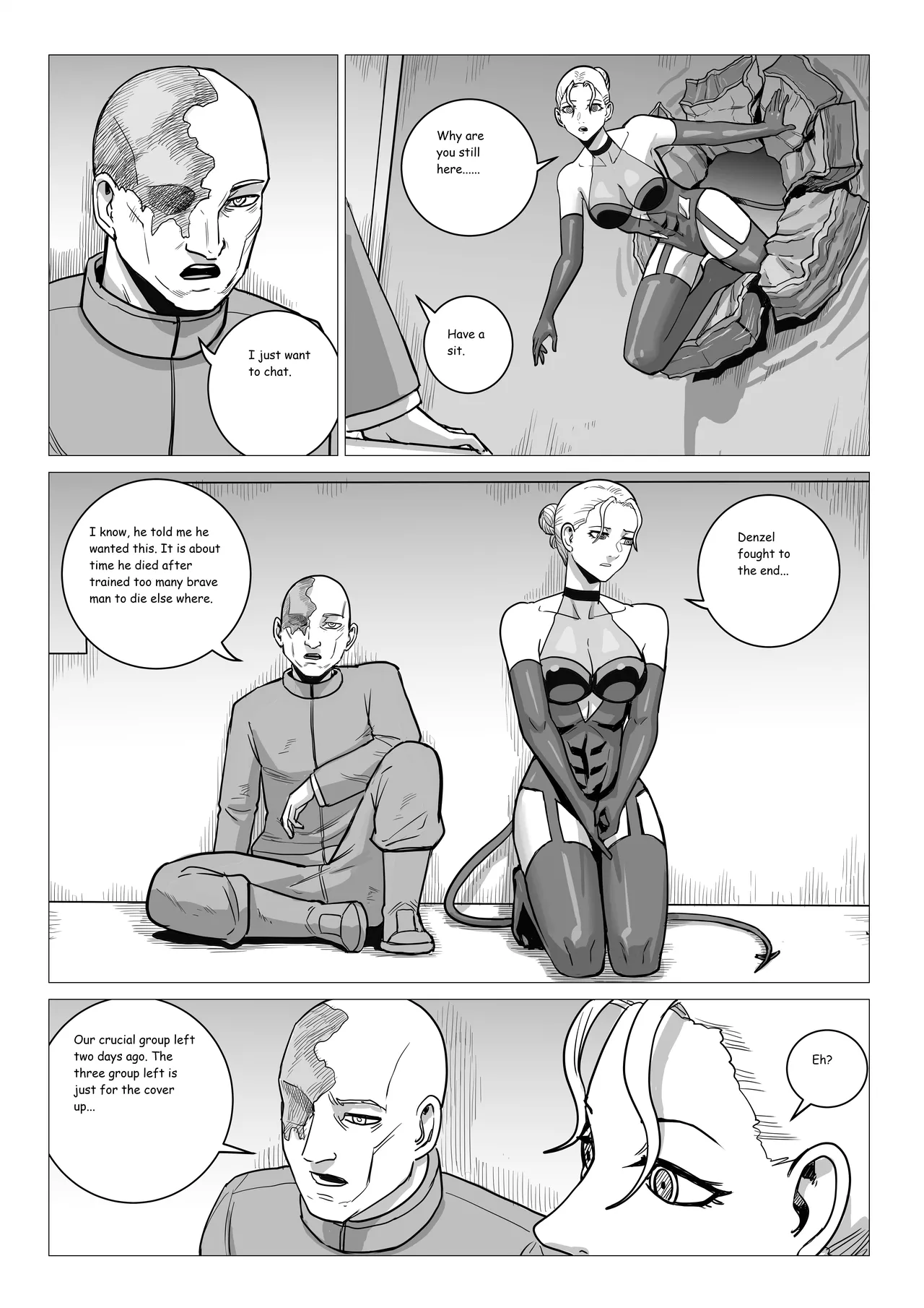 Ongoing Super-Powered Femdom Comic Chapter 1 - page 126
