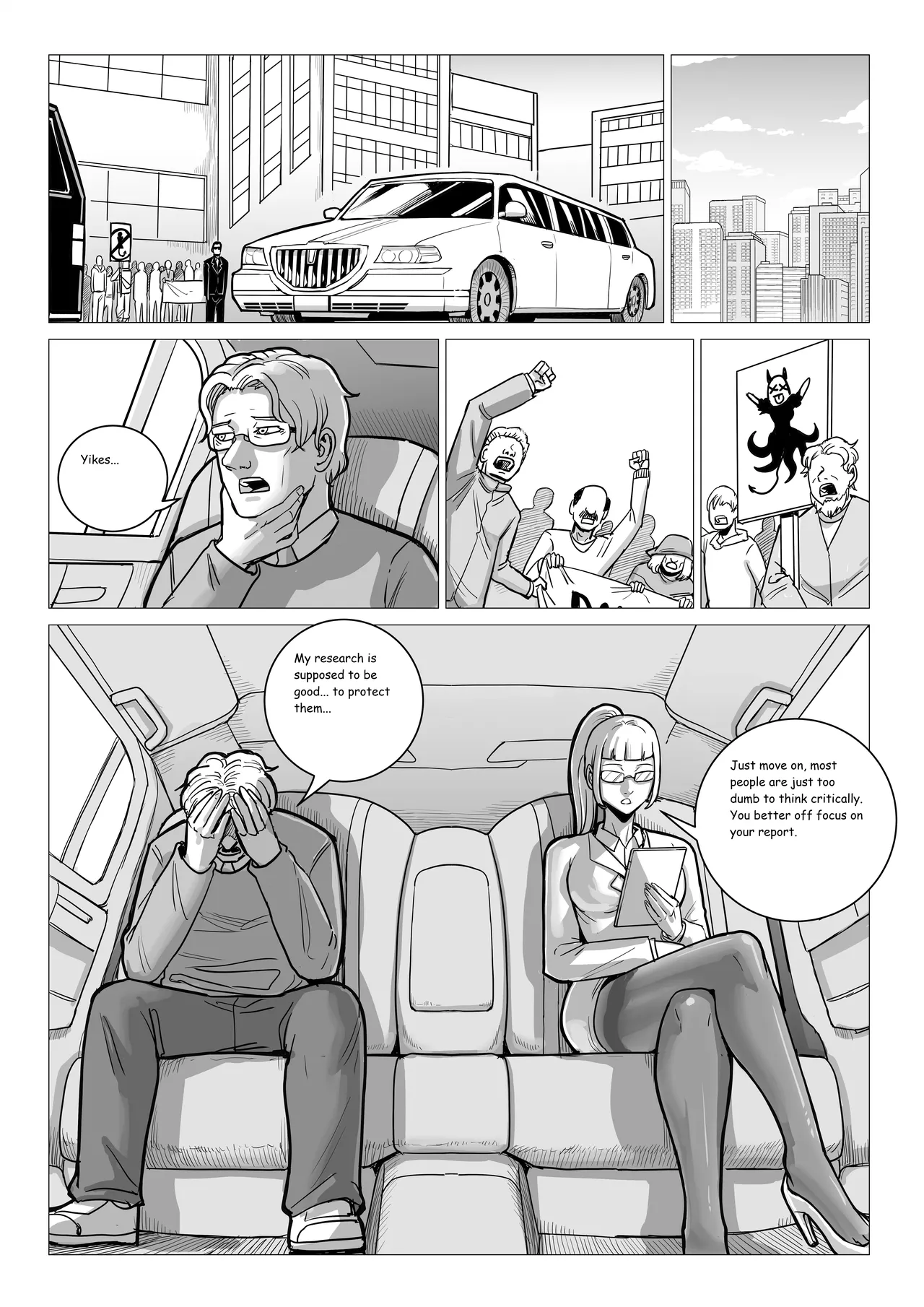 Ongoing Super-Powered Femdom Comic Chapter 1 - page 142