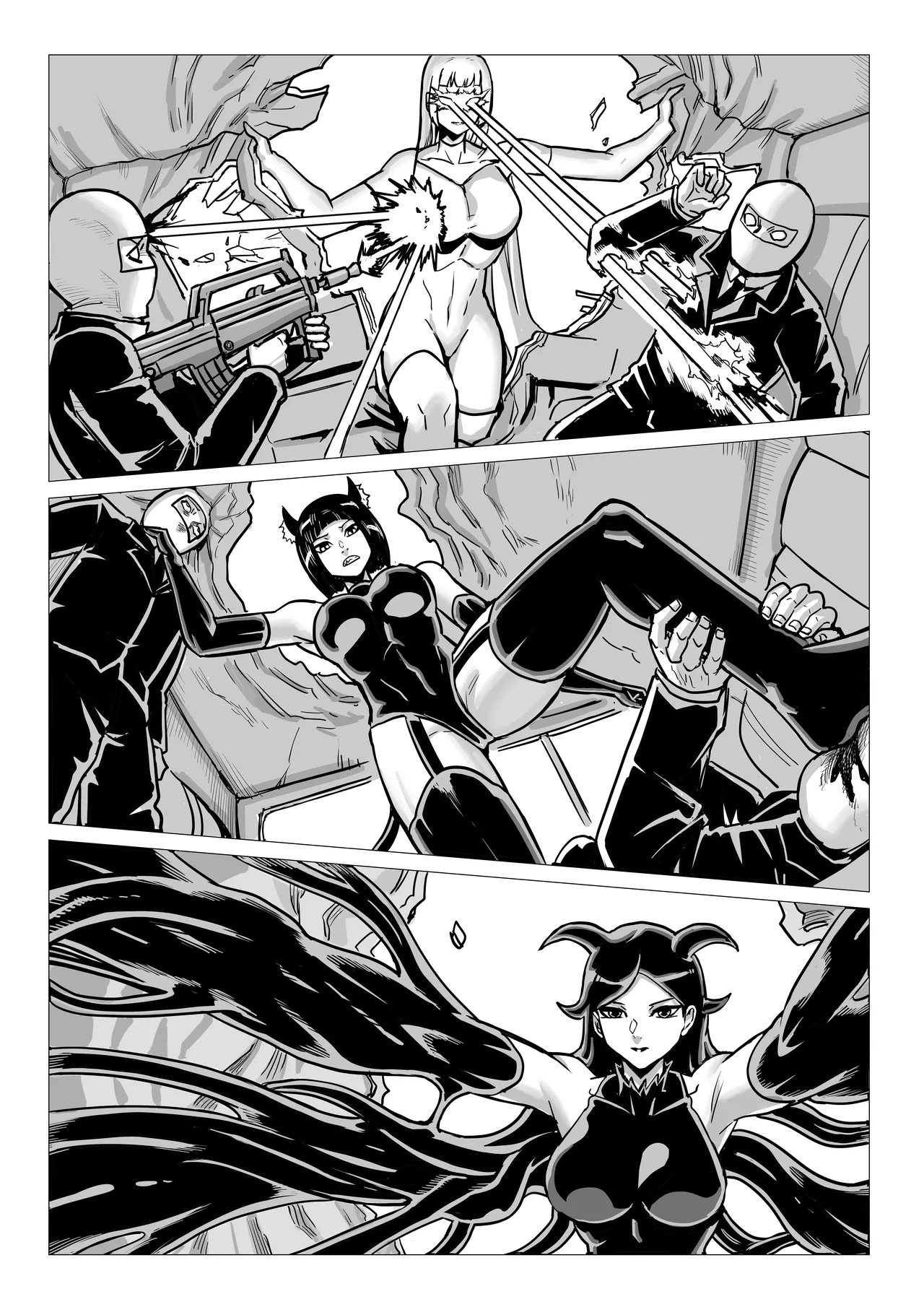 Ongoing Super-Powered Femdom Comic Chapter 1 - page 173