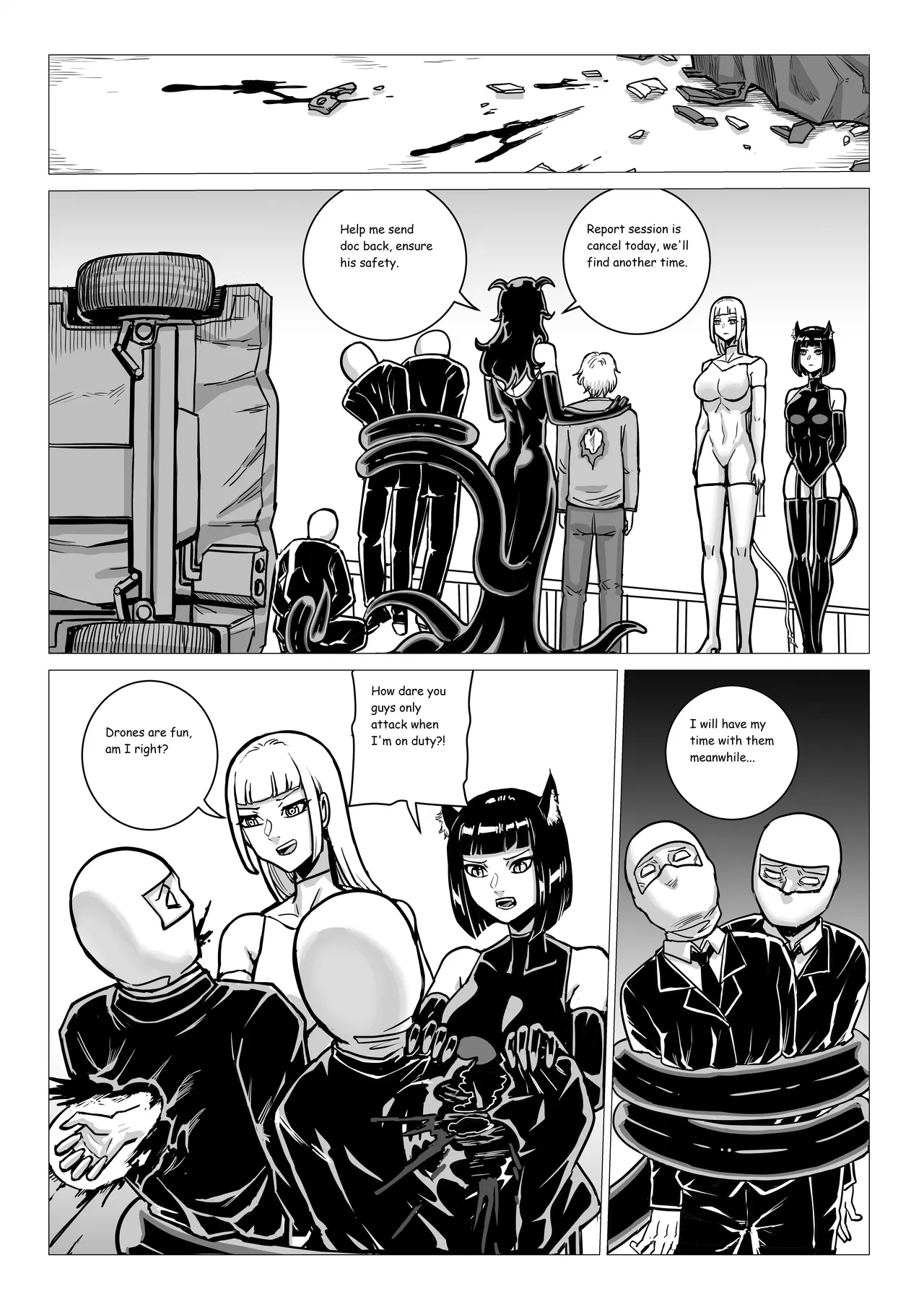 Ongoing Super-Powered Femdom Comic Chapter 1 - page 174