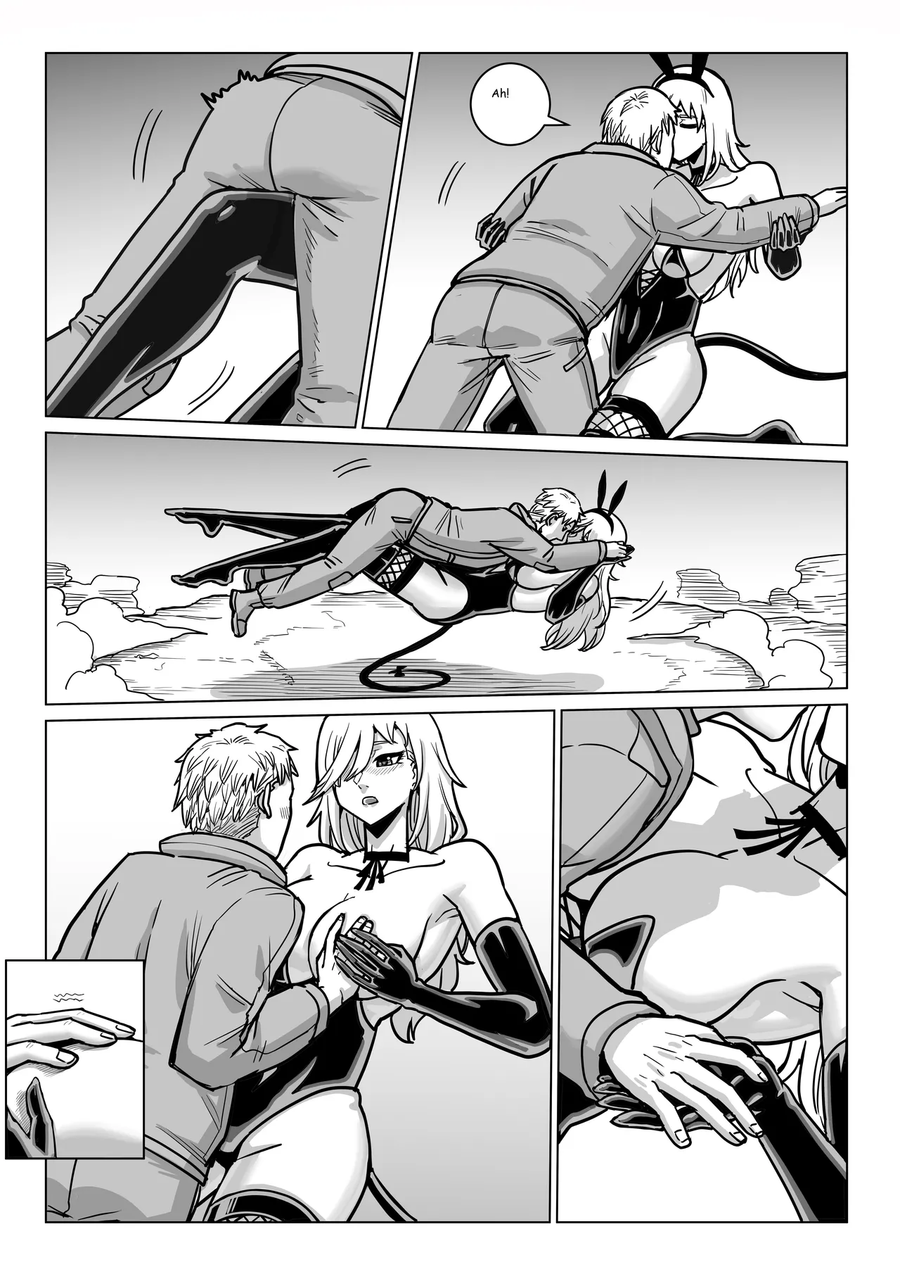 Ongoing Super-Powered Femdom Comic Chapter 1 - page 215
