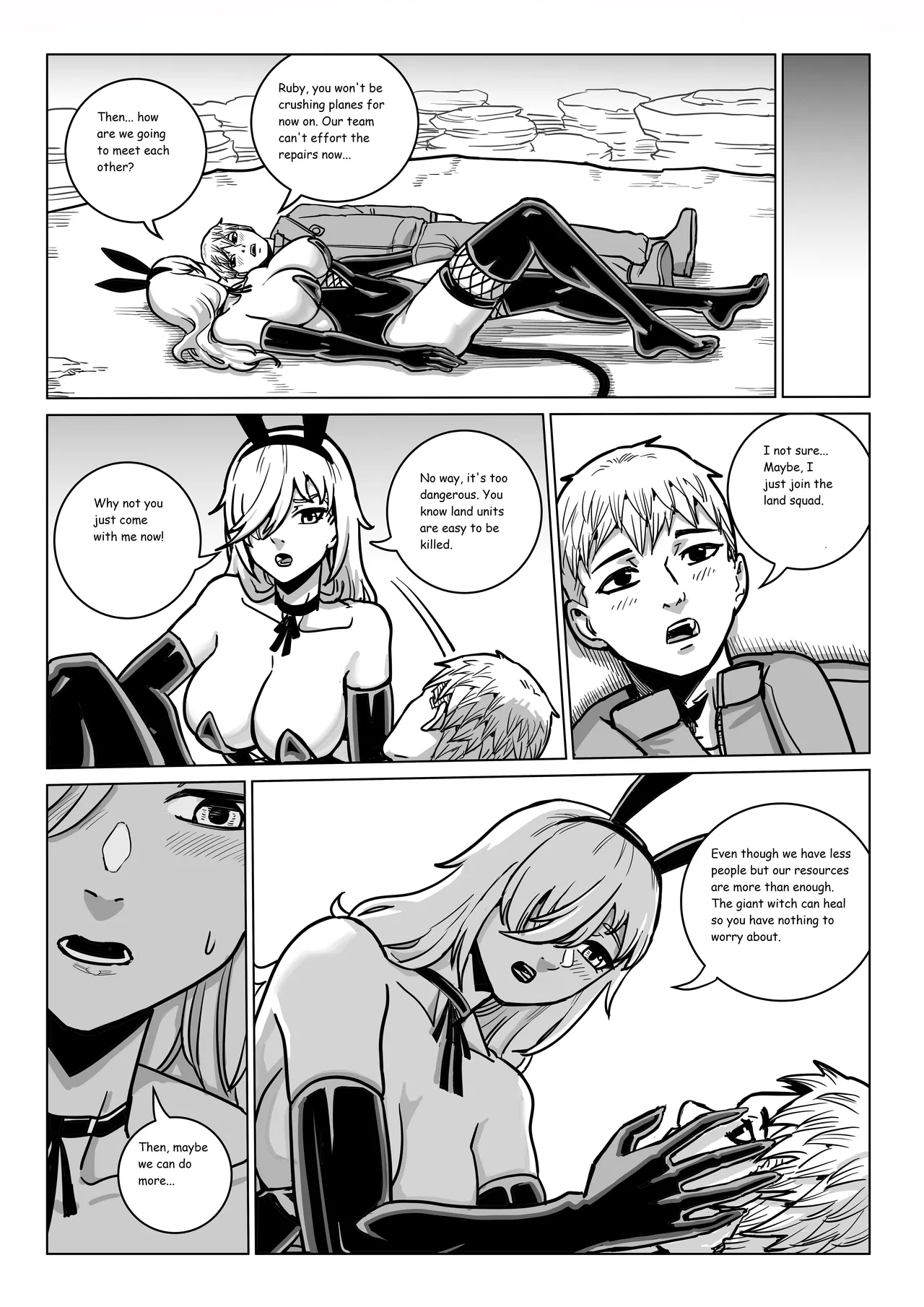Ongoing Super-Powered Femdom Comic Chapter 1 - page 217