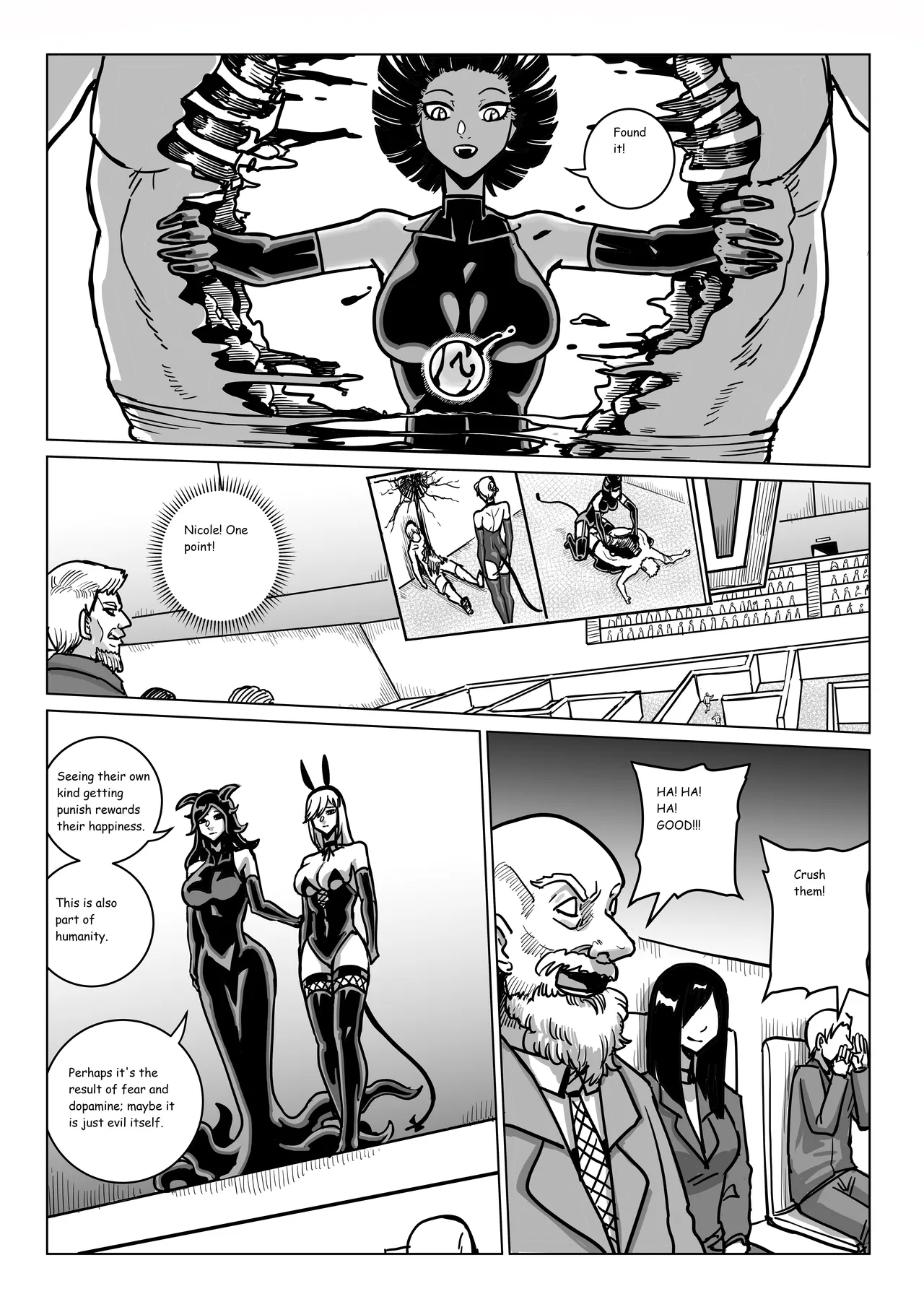 Ongoing Super-Powered Femdom Comic Chapter 1 - page 263