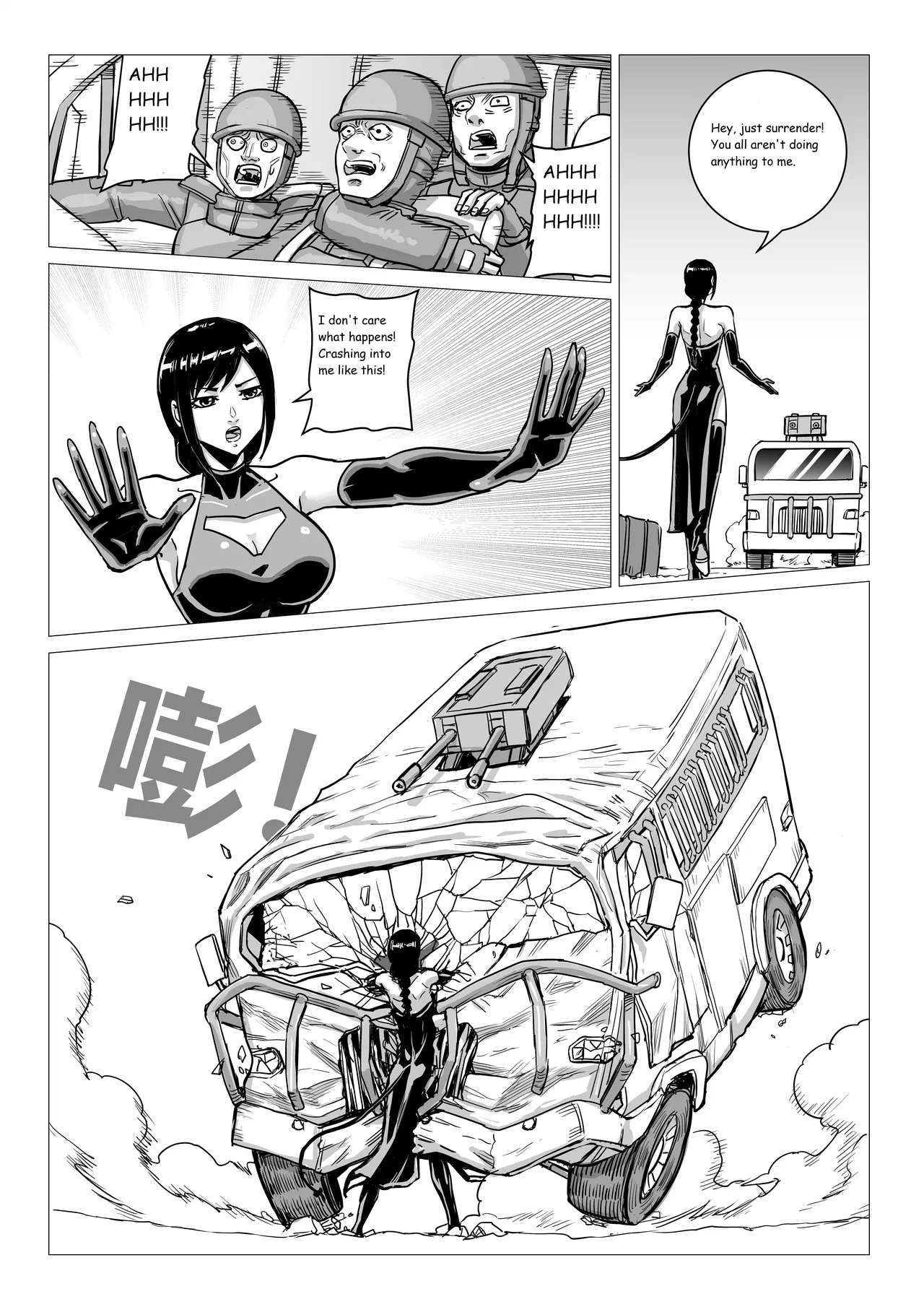 Ongoing Super-Powered Femdom Comic Chapter 1 - page 27