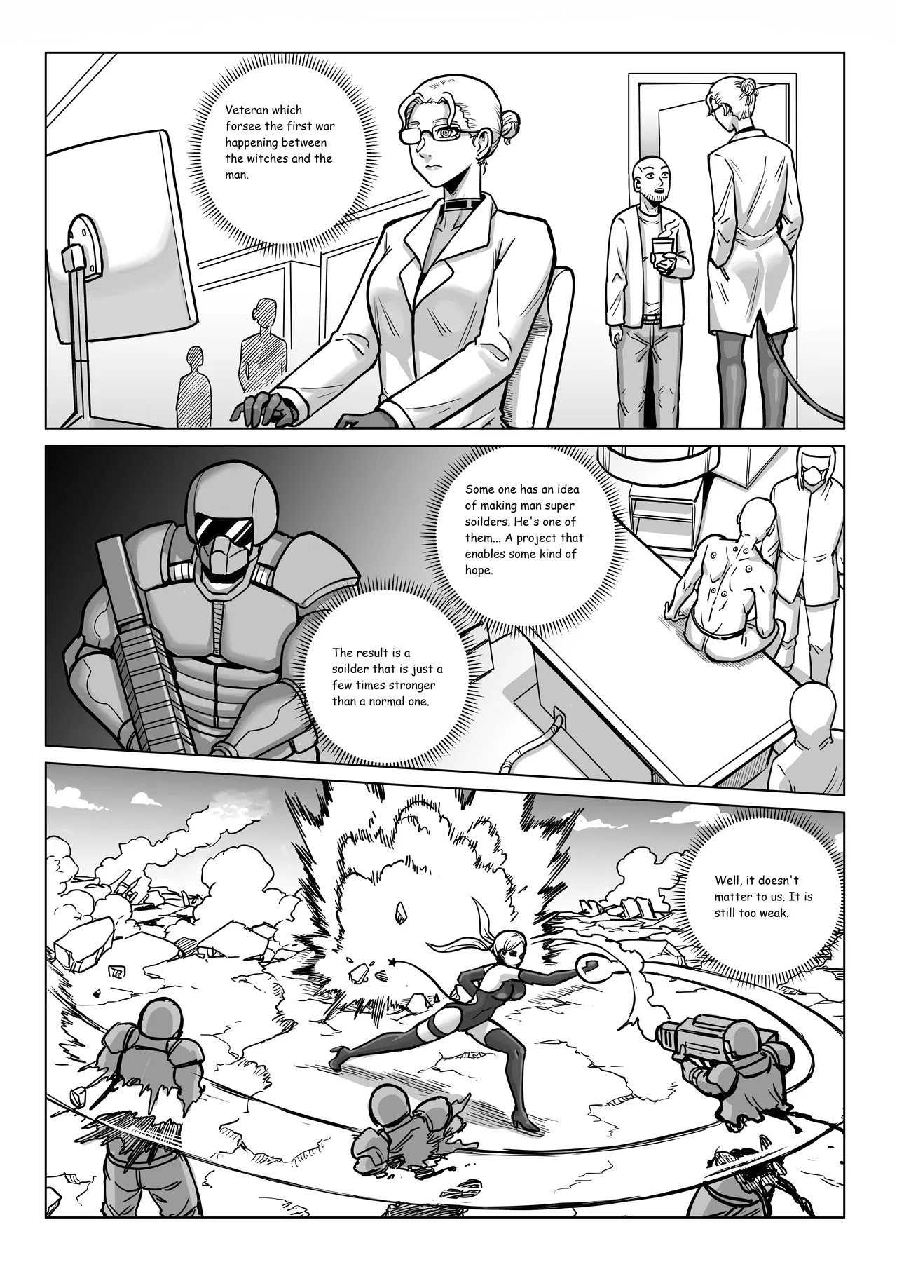 Ongoing Super-Powered Femdom Comic Chapter 1 - page 282