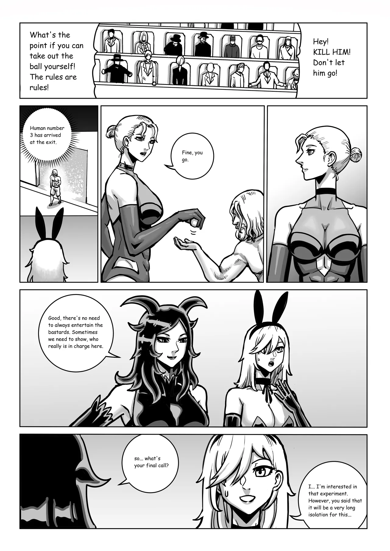 Ongoing Super-Powered Femdom Comic Chapter 1 - page 284