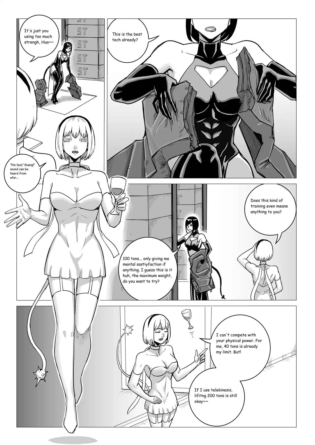 Ongoing Super-Powered Femdom Comic Chapter 1 - page 3