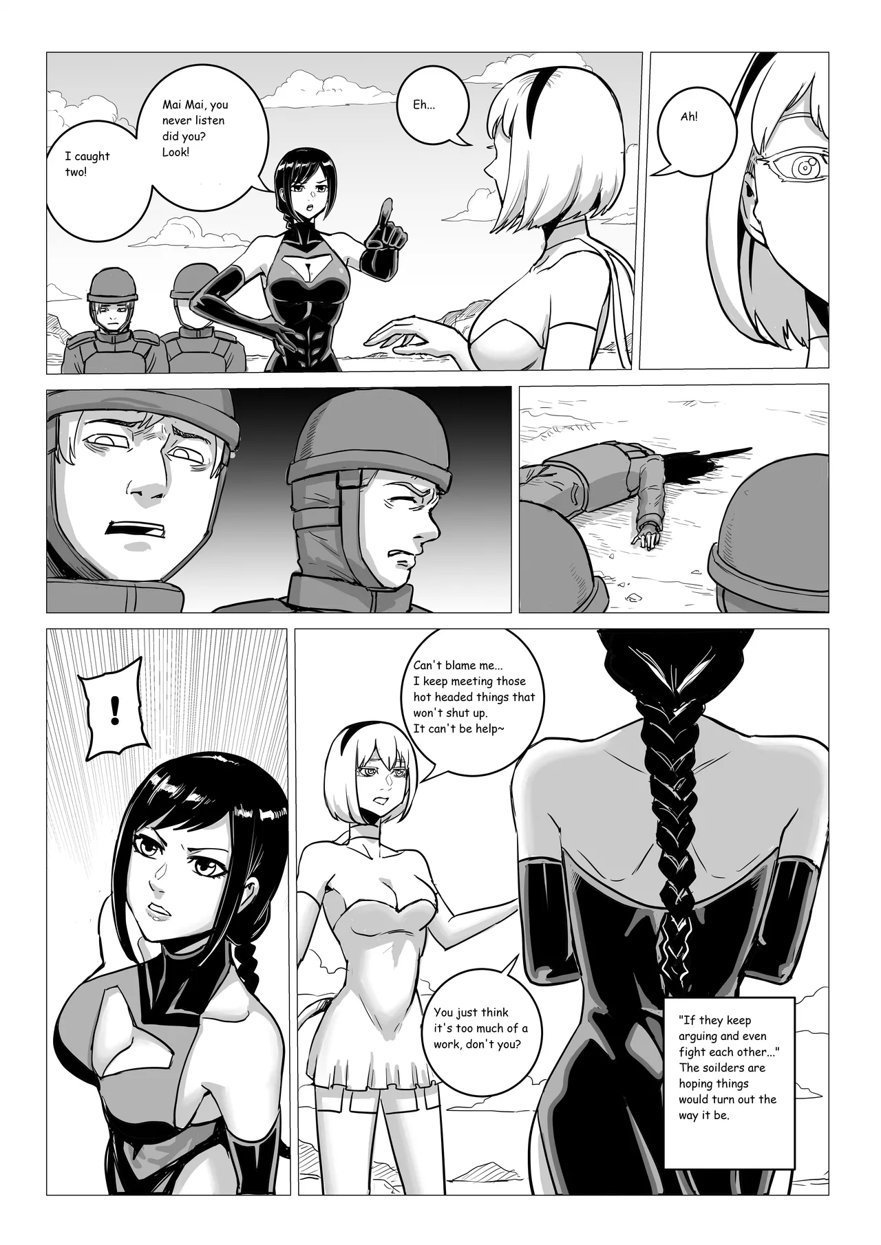 Ongoing Super-Powered Femdom Comic Chapter 1 - page 34