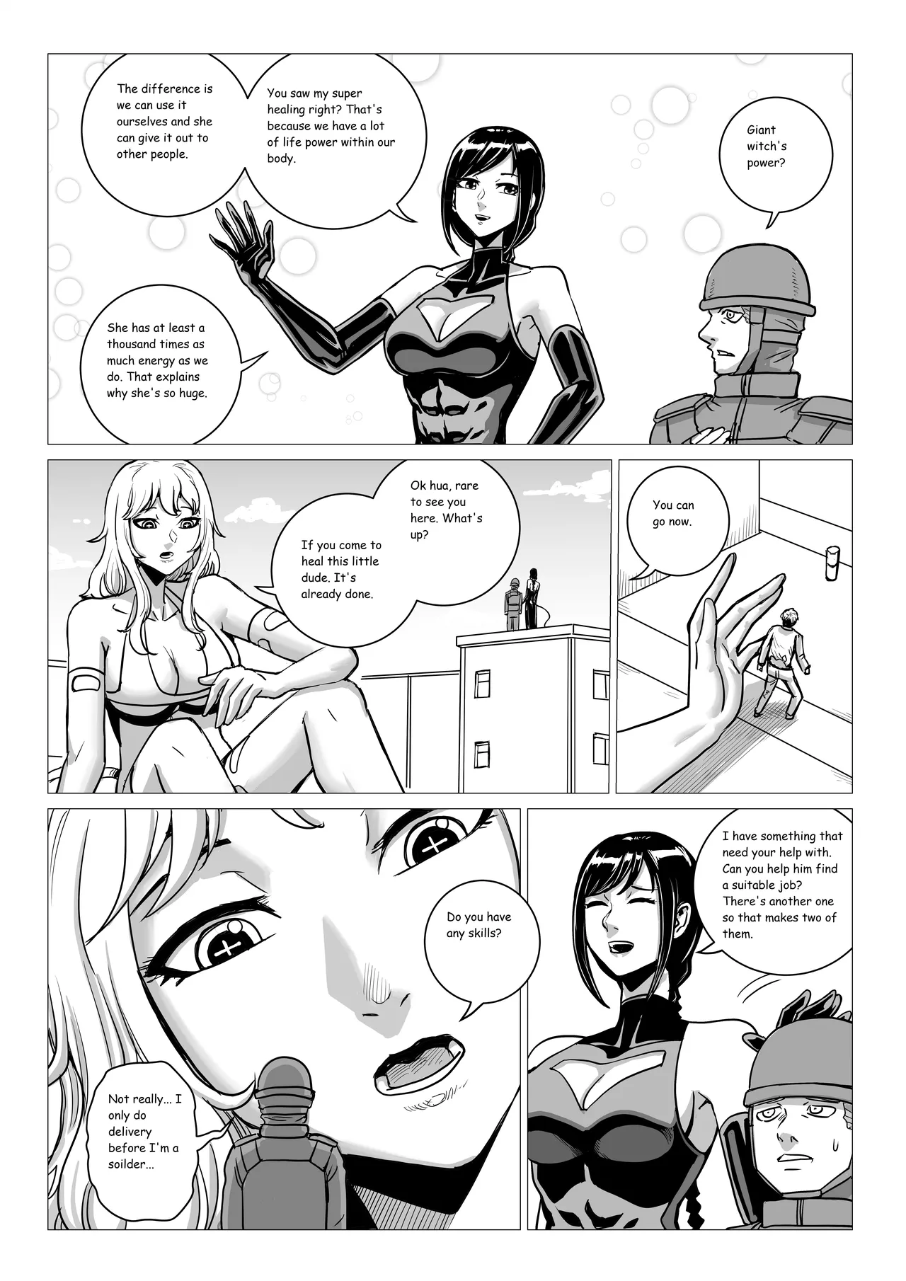 Ongoing Super-Powered Femdom Comic Chapter 1 - page 48