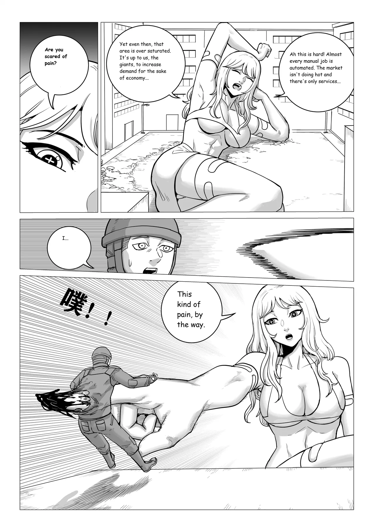 Ongoing Super-Powered Femdom Comic Chapter 1 - page 49