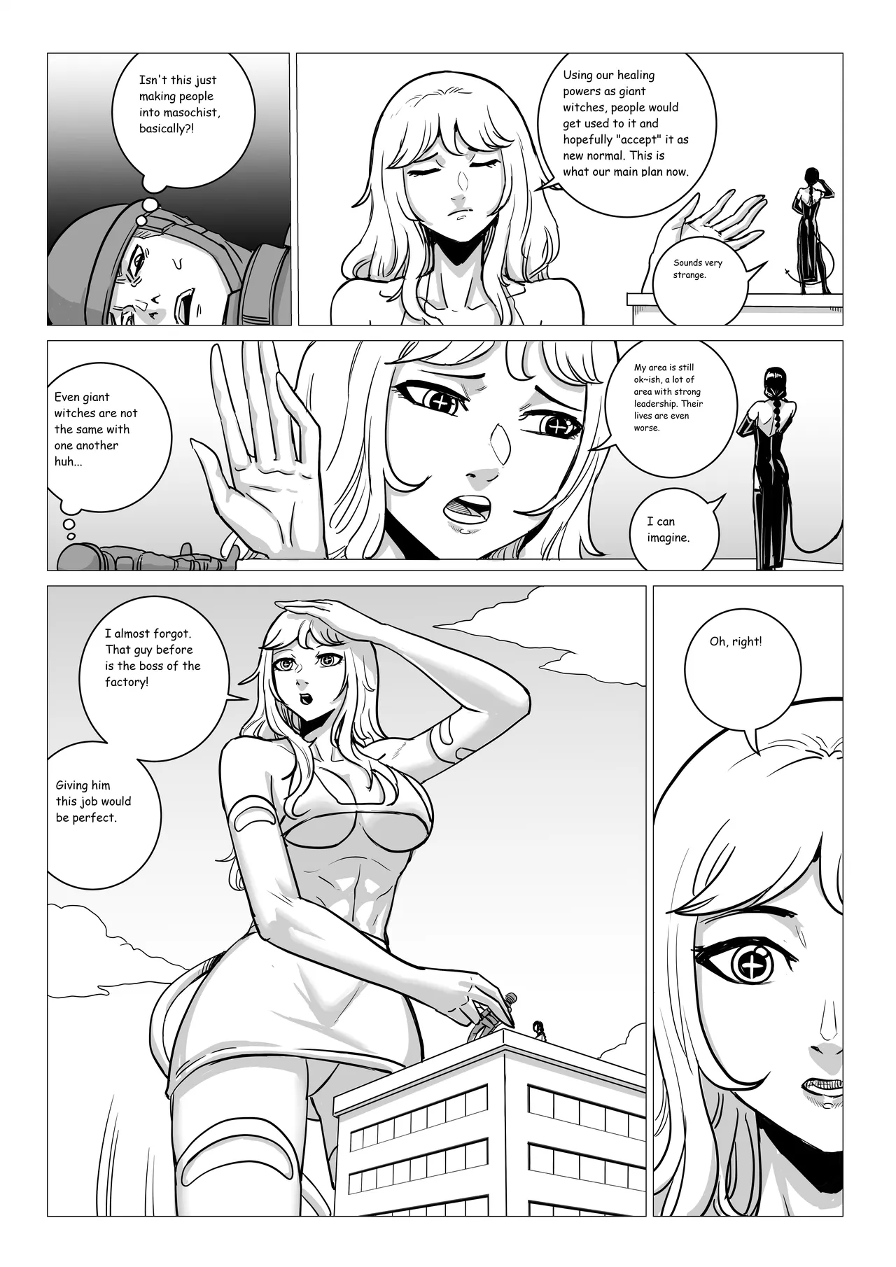 Ongoing Super-Powered Femdom Comic Chapter 1 - page 52