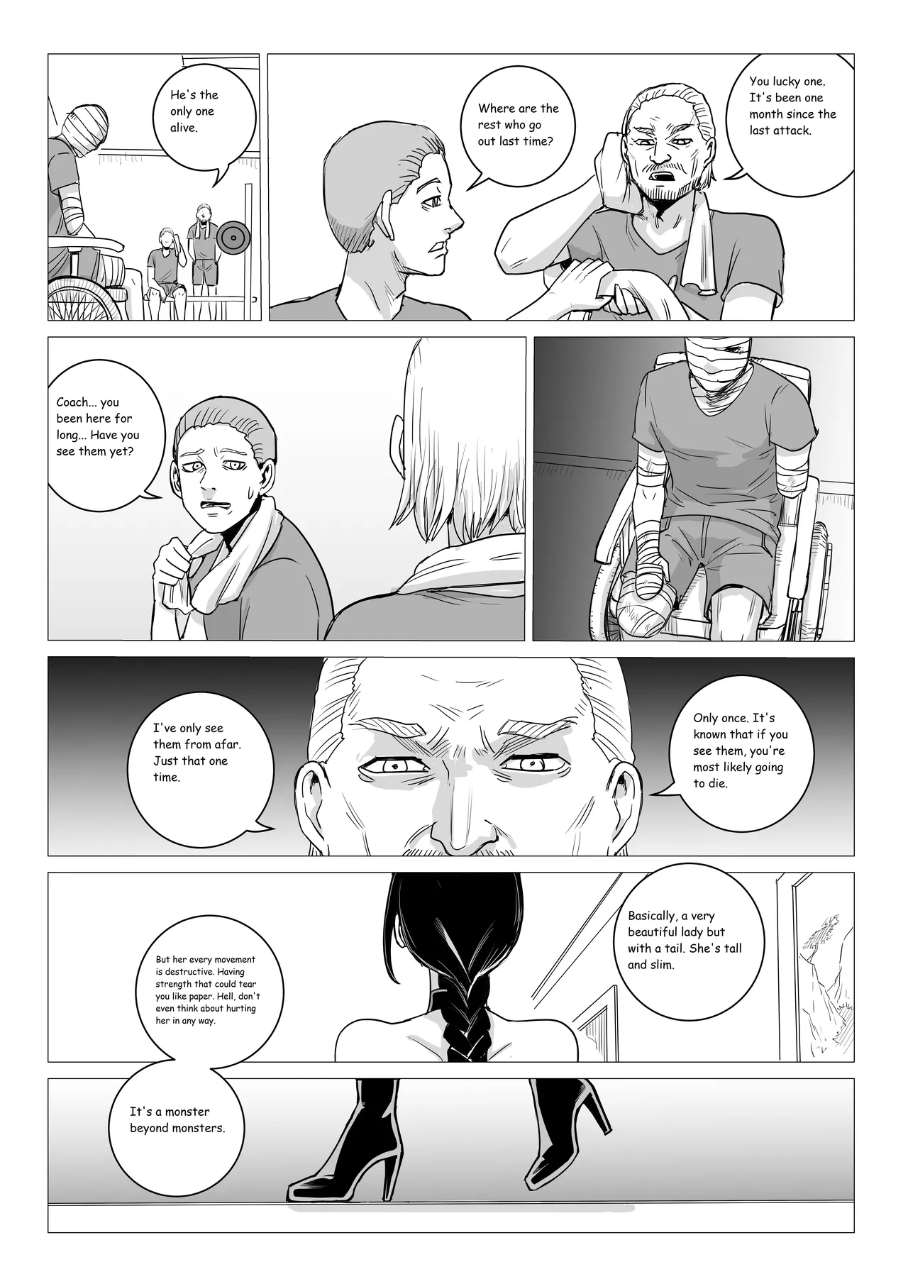 Ongoing Super-Powered Femdom Comic Chapter 1 - page 6