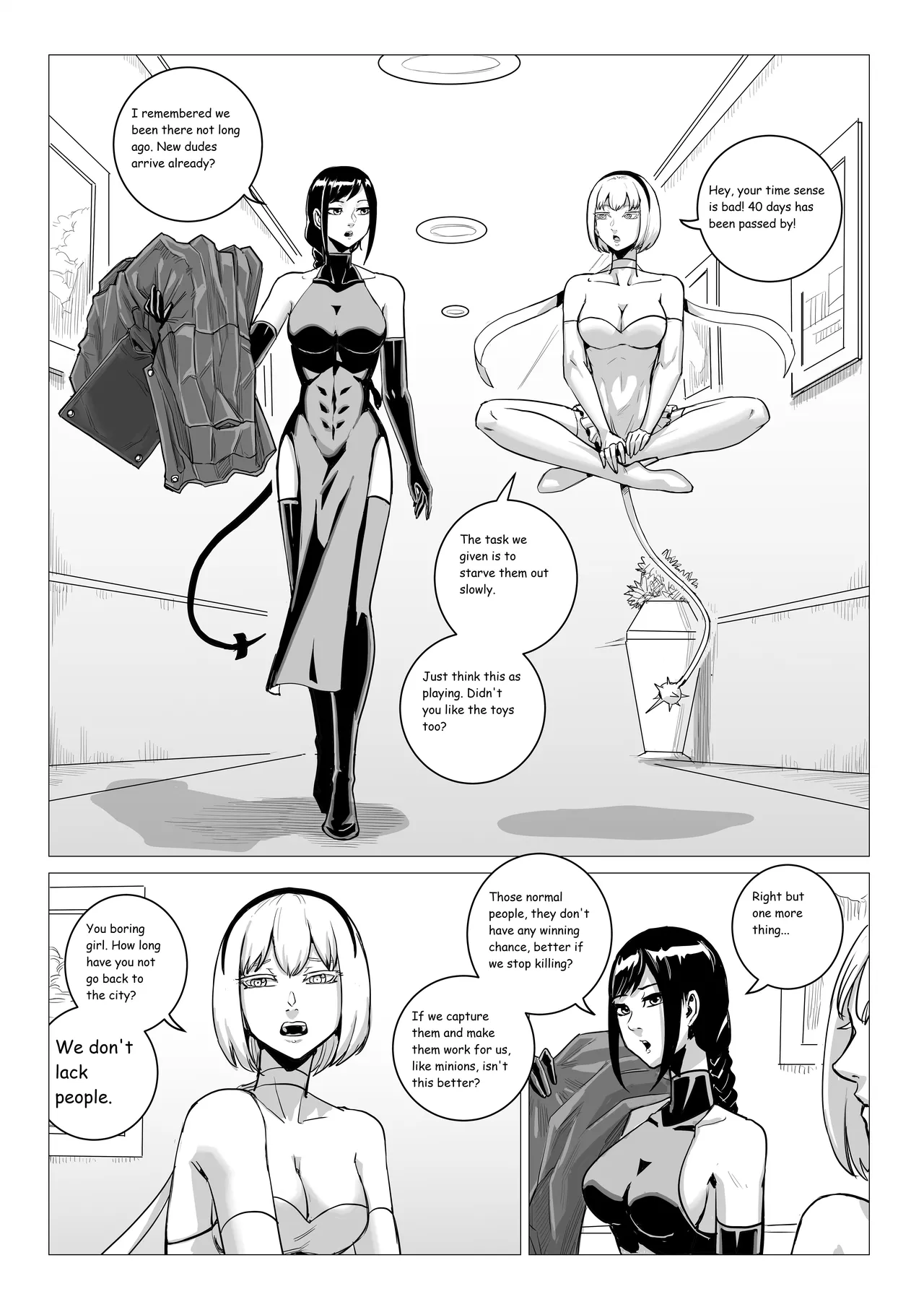 Ongoing Super-Powered Femdom Comic Chapter 1 - page 7