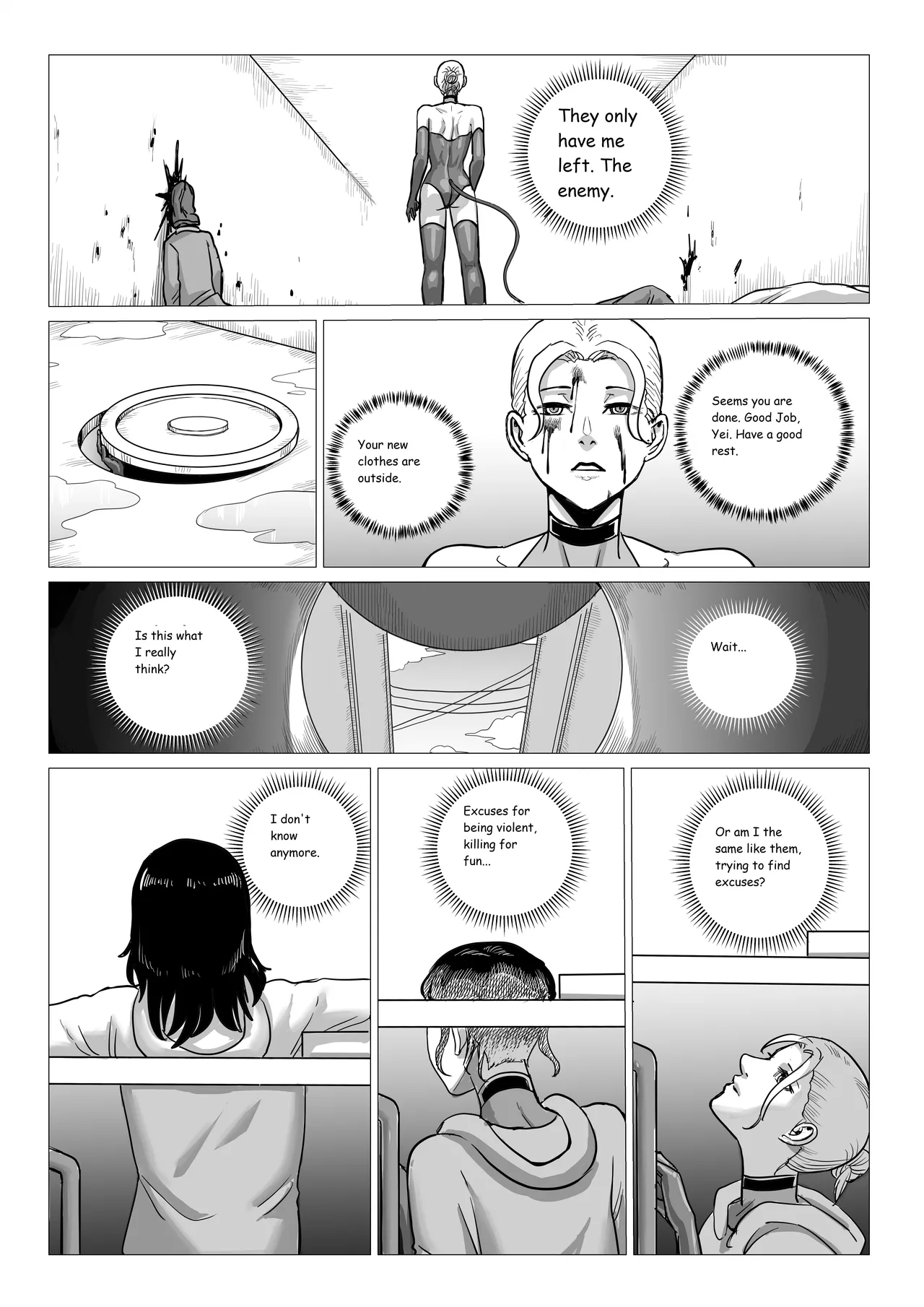 Ongoing Super-Powered Femdom Comic Chapter 1 - page 76