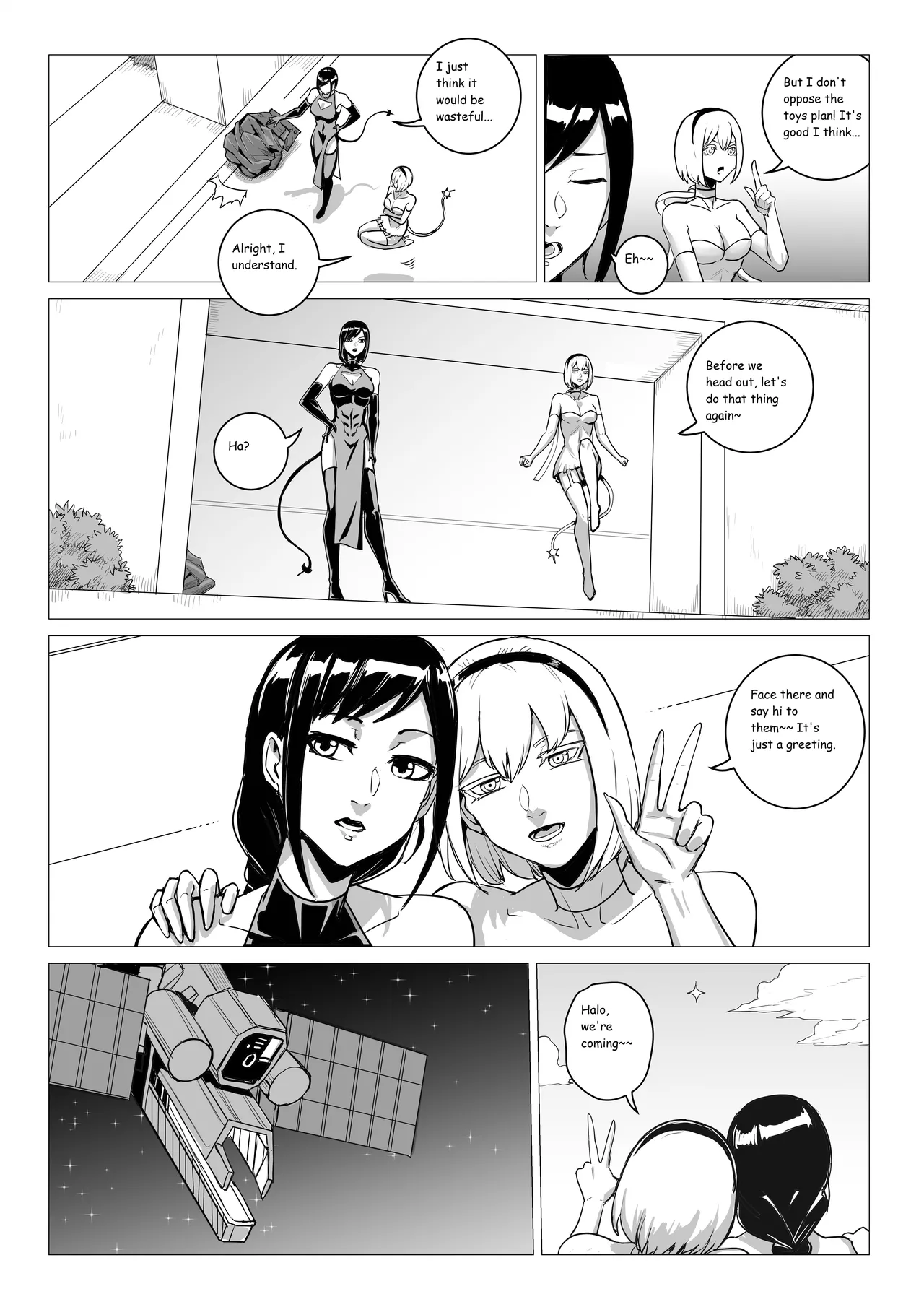 Ongoing Super-Powered Femdom Comic Chapter 1 - page 8
