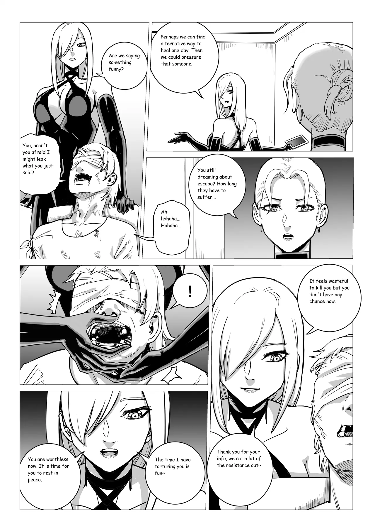 Ongoing Super-Powered Femdom Comic Chapter 1 - page 85