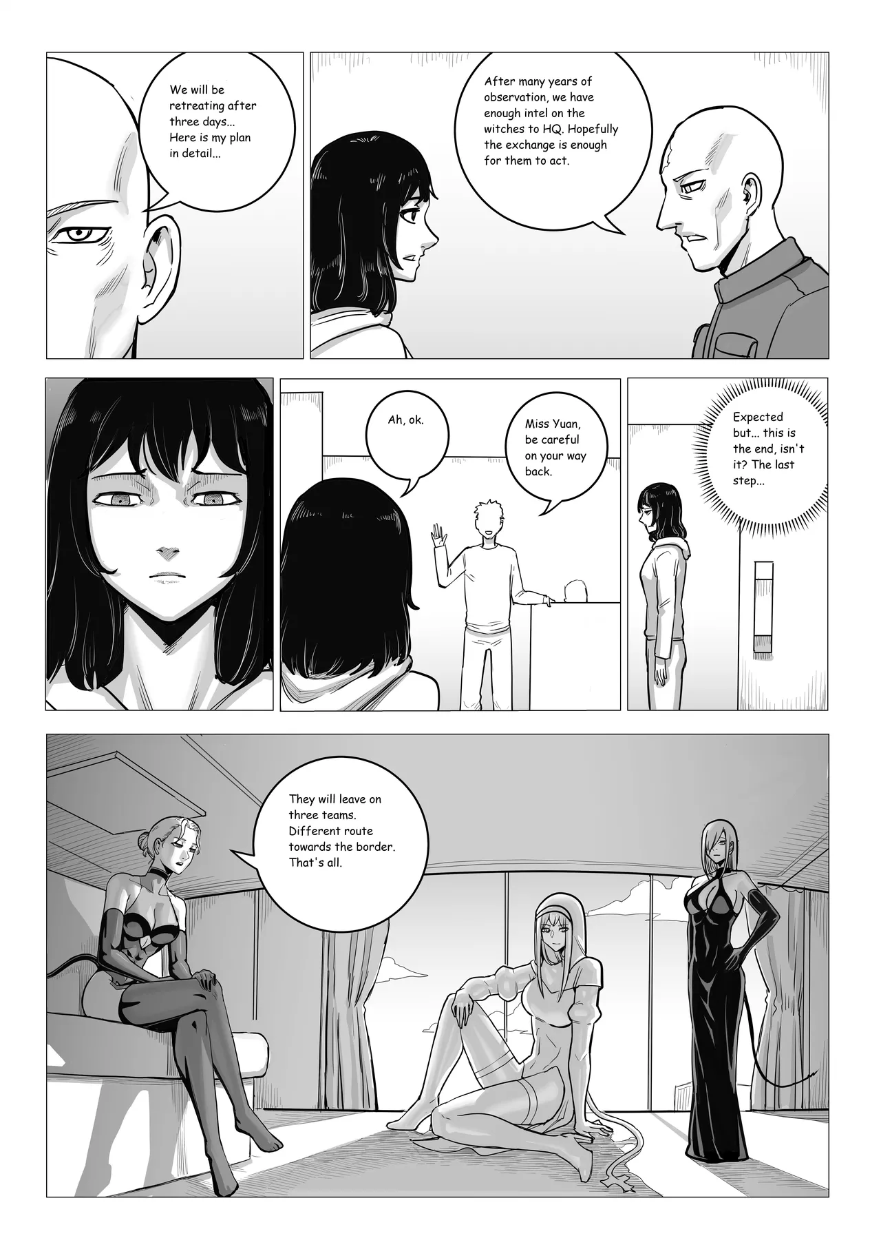 Ongoing Super-Powered Femdom Comic Chapter 1 - page 92