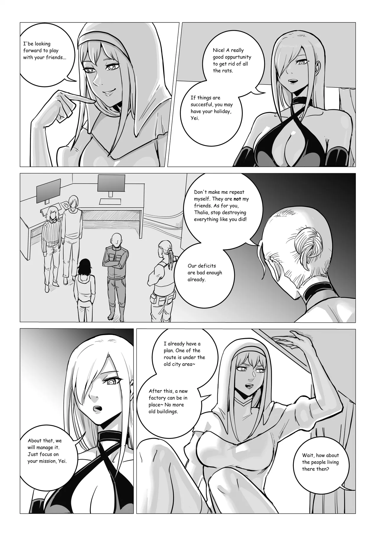Ongoing Super-Powered Femdom Comic Chapter 1 - page 93