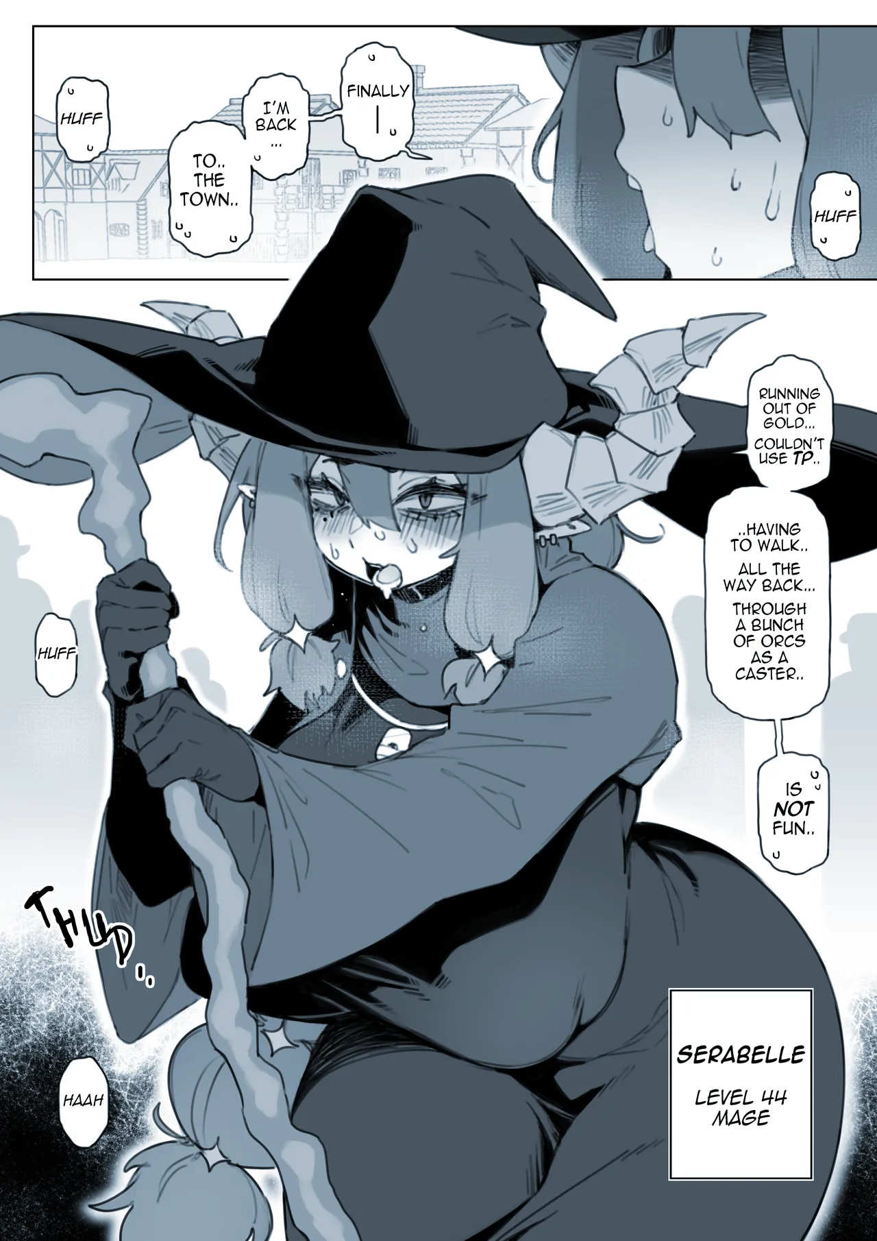 Miss Serabelle is a Miserable Cum Dump R18 Comic Chapter 1 - page 3
