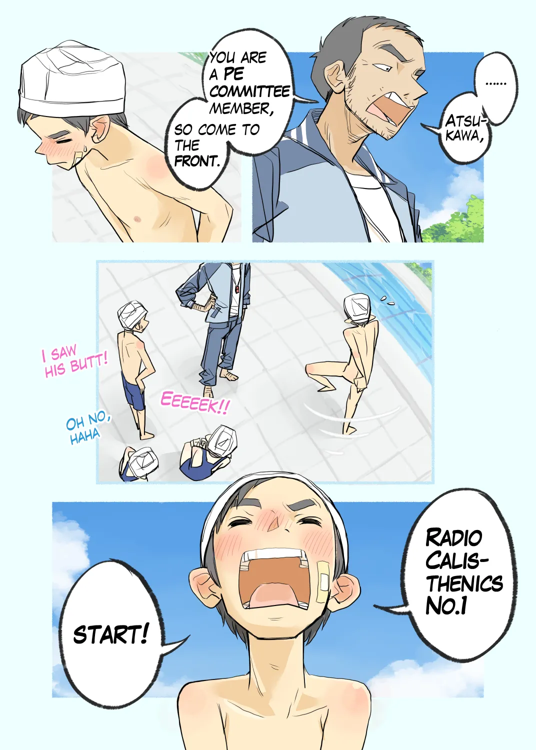 006 - If the boys forgot their swimsuits Chapter 1 - page 12