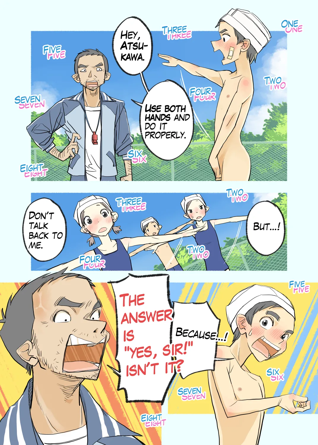 006 - If the boys forgot their swimsuits Chapter 1 - page 14