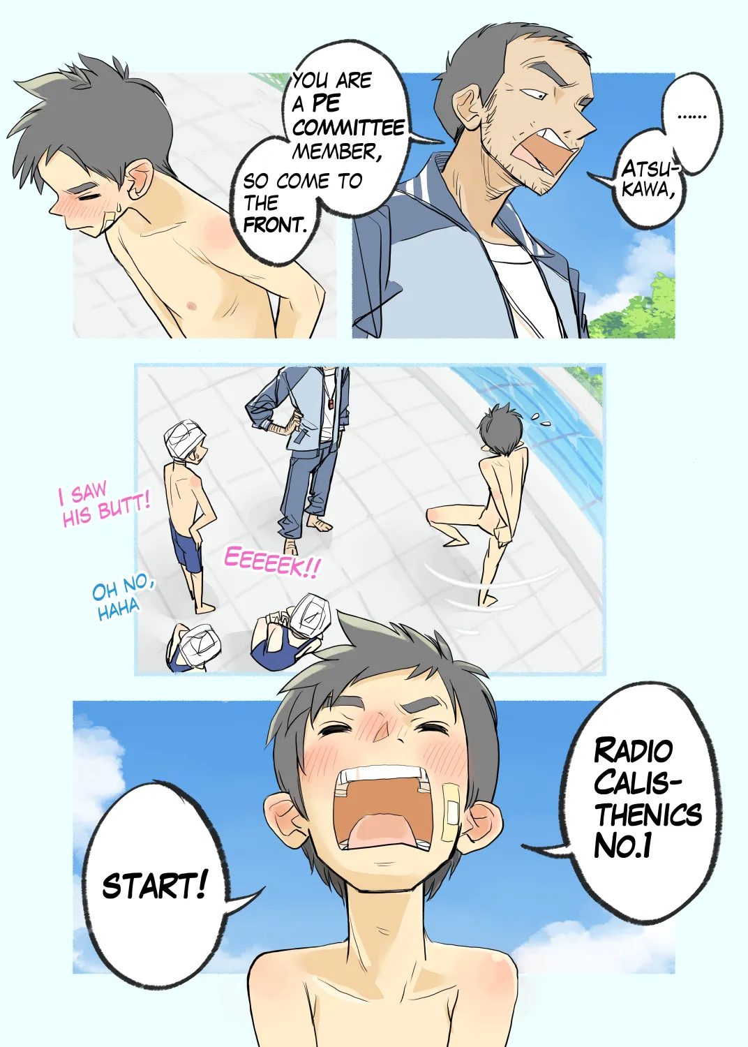 006 - If the boys forgot their swimsuits Chapter 1 - page 3