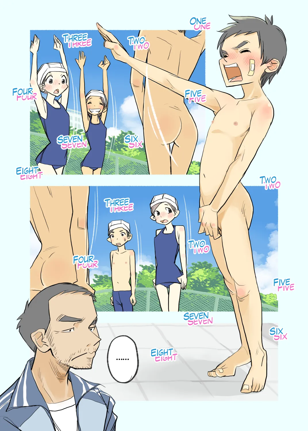 006 - If the boys forgot their swimsuits Chapter 1 - page 4