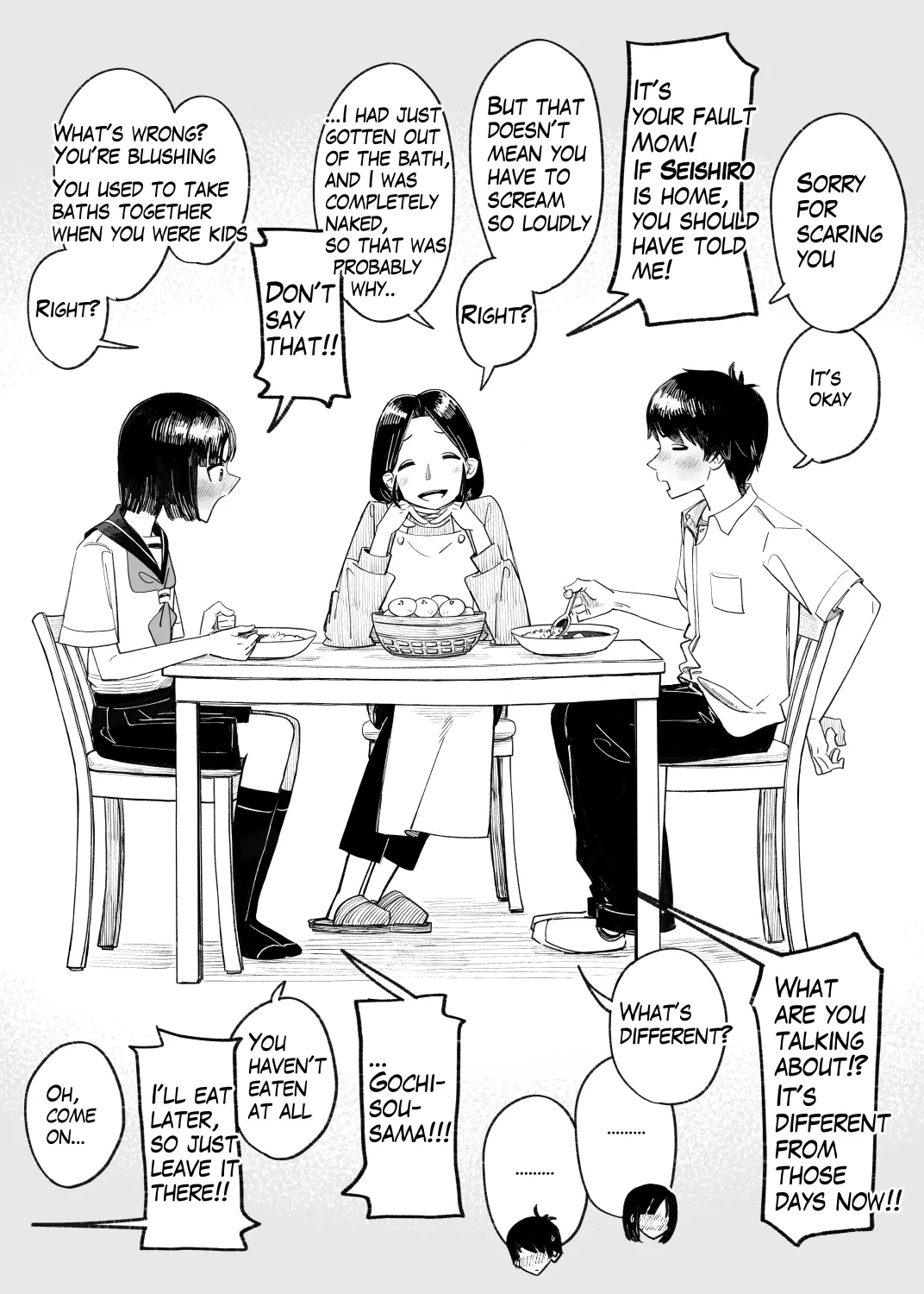 014 - Bathroom x Osananajimi x Unexpected Chapter 1 - page 8