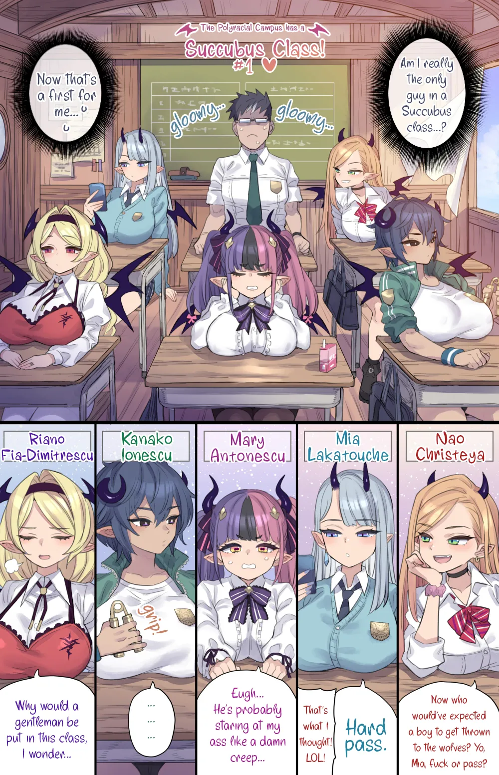 Dekachin Sokuochi Gal Succubus Chapter 1 - page 3