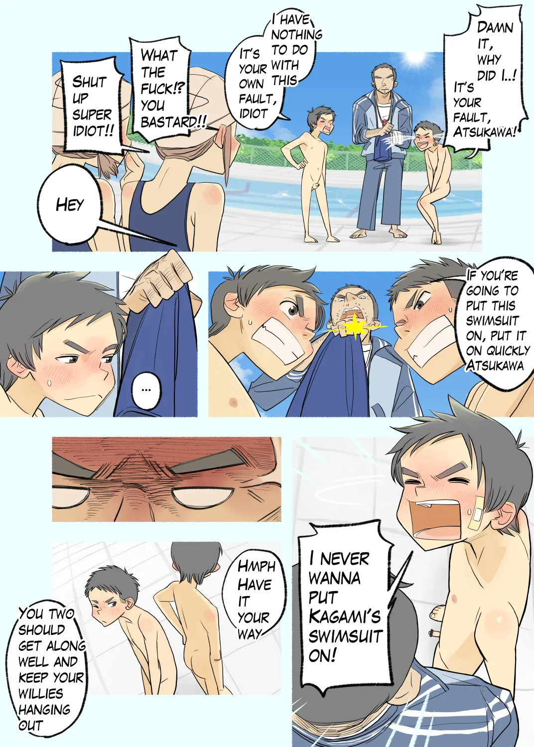 013 - If the boys mess around in swimming class... Chapter 1 - page 5