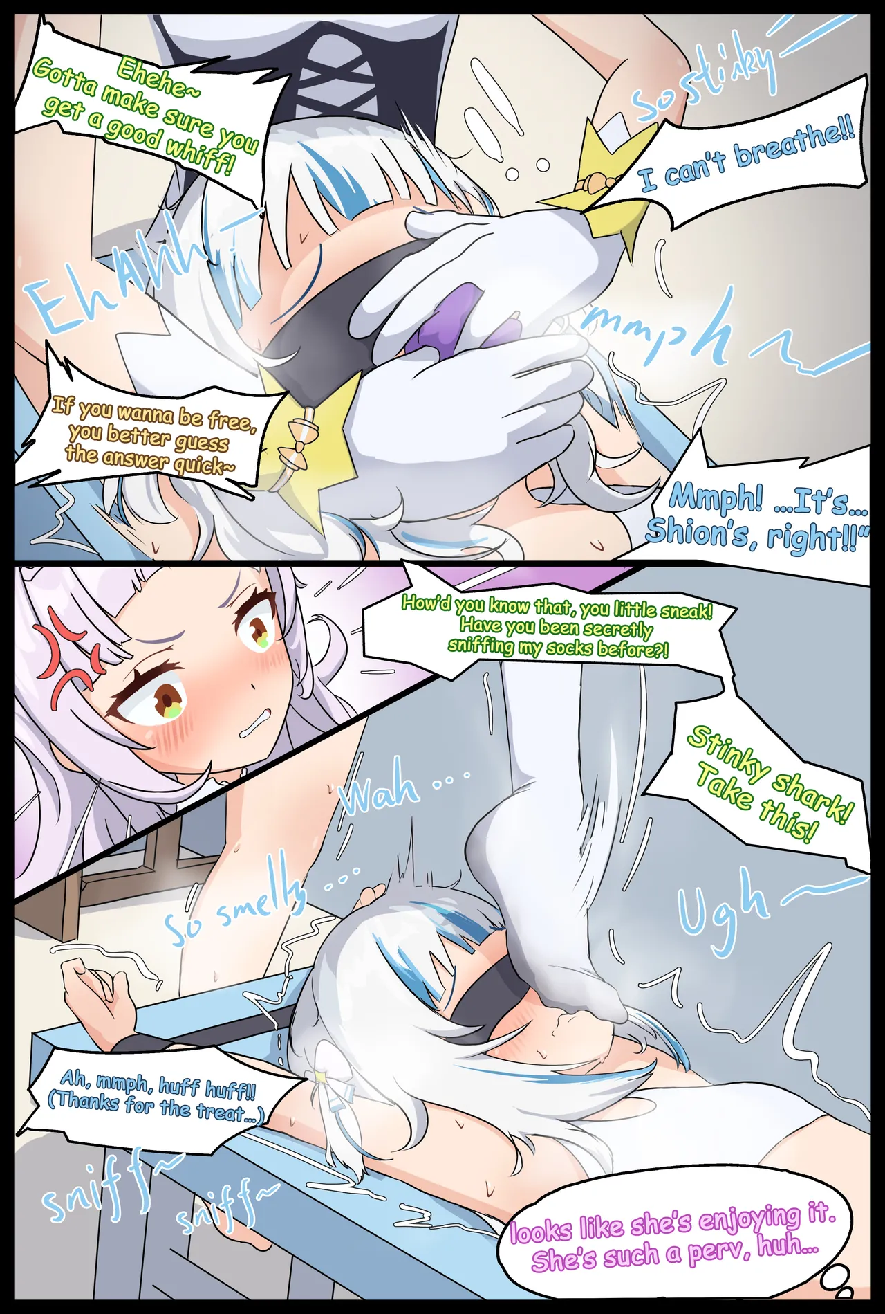 Stinky Thief and Smell tortures Chapter 1 - page 21