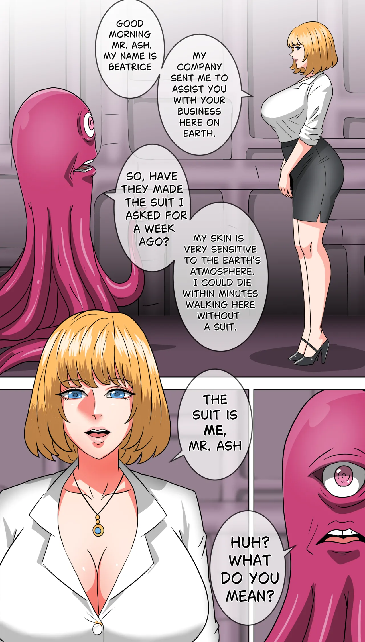 alien hosting Chapter 1 - page 1