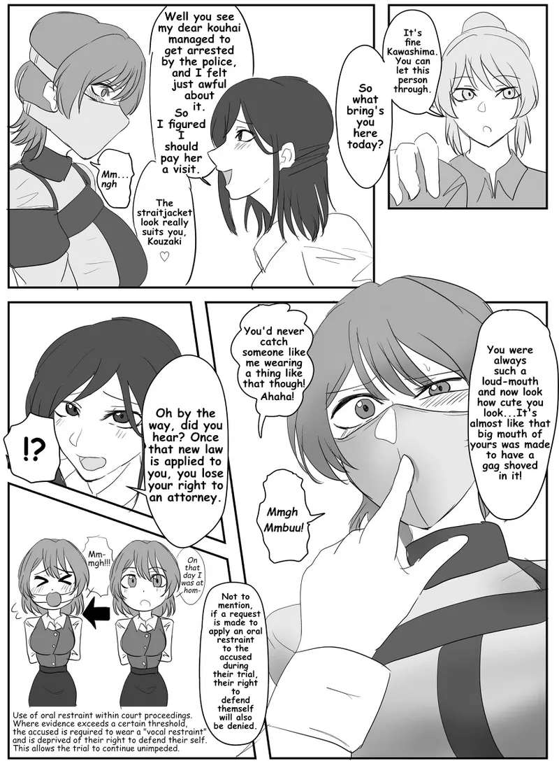 A young lady being arrested Chapter 1-8 - page 11