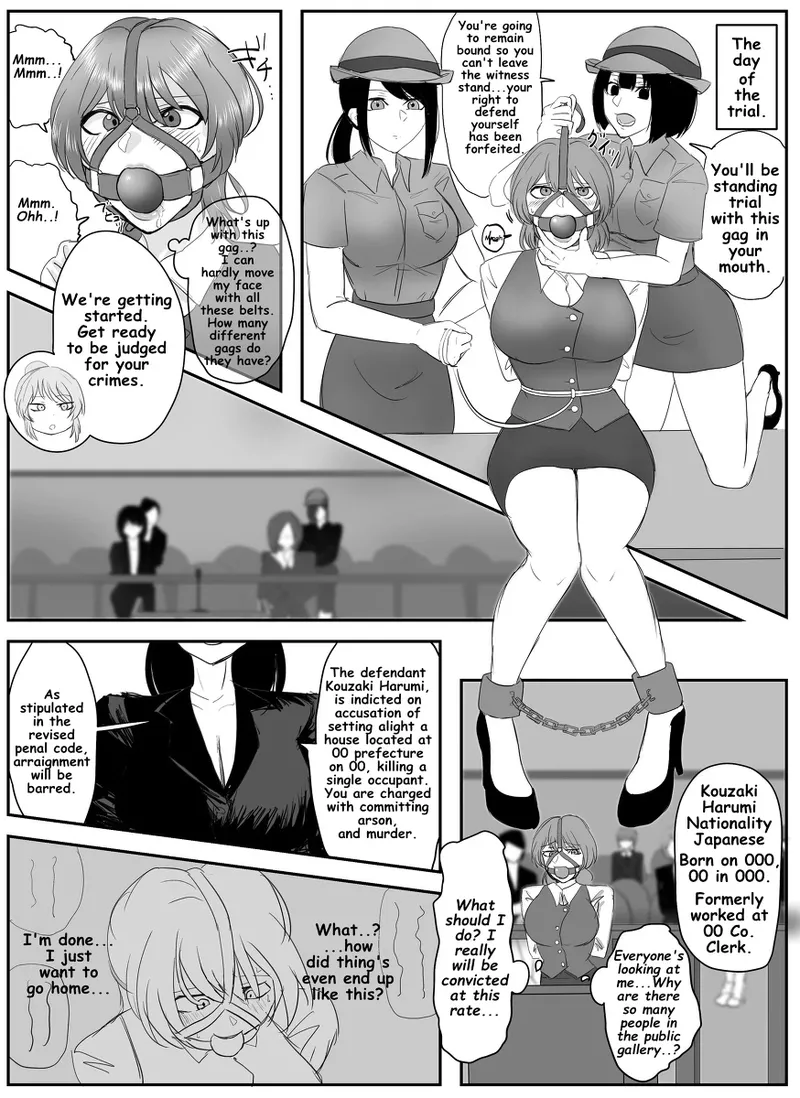 A young lady being arrested Chapter 1-8 - page 14