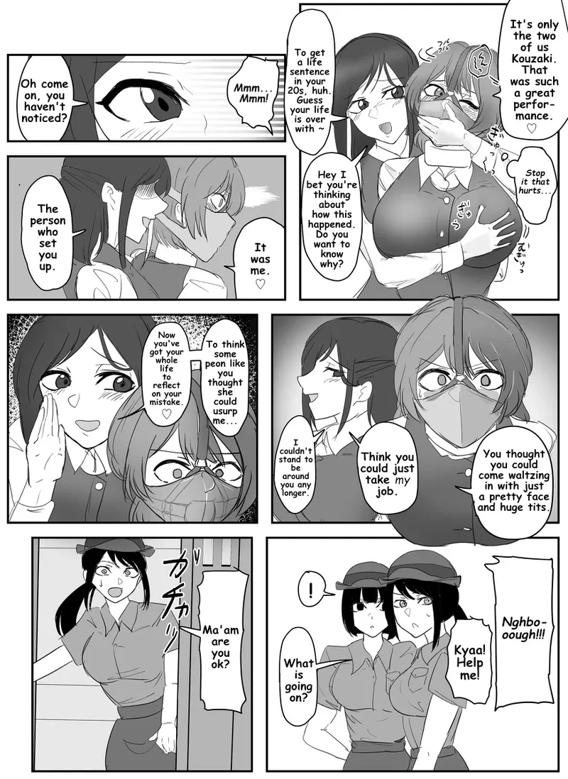 A young lady being arrested Chapter 1-8 - page 17
