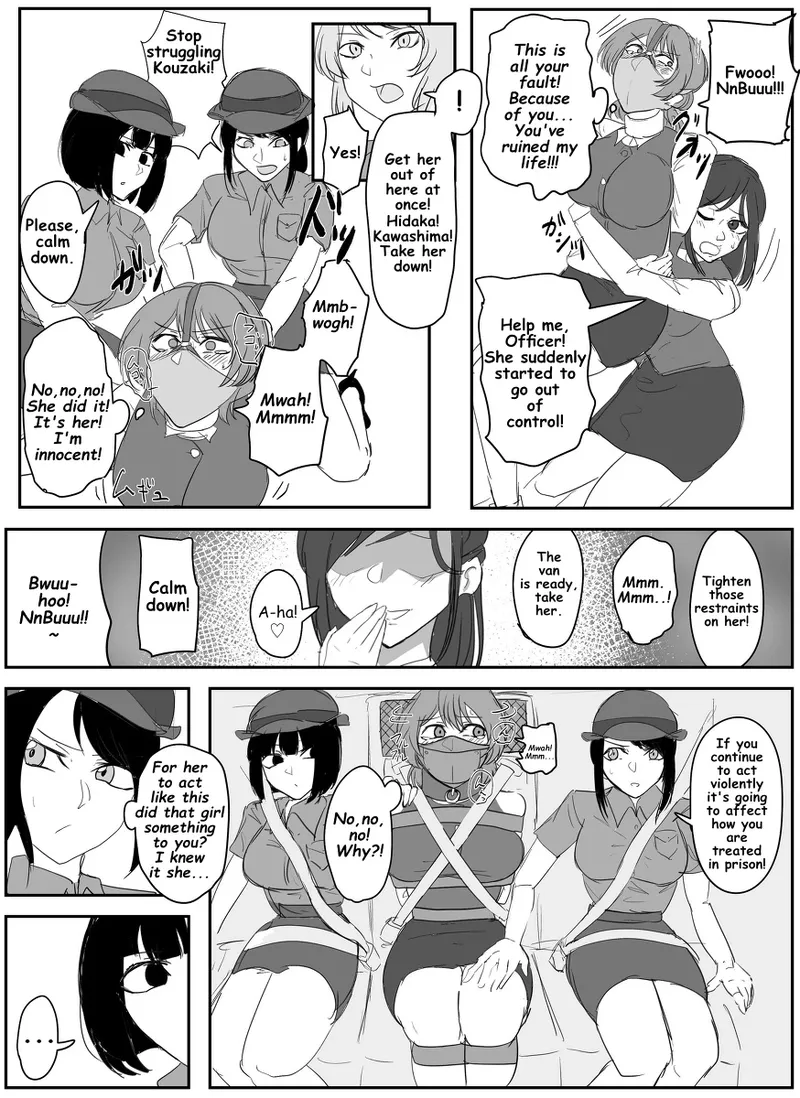 A young lady being arrested Chapter 1-8 - page 18