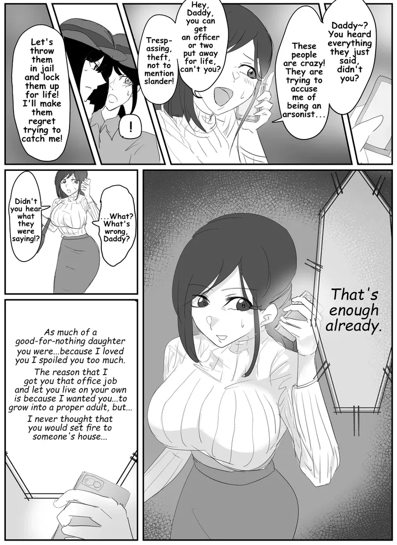 A young lady being arrested Chapter 1-8 - page 24